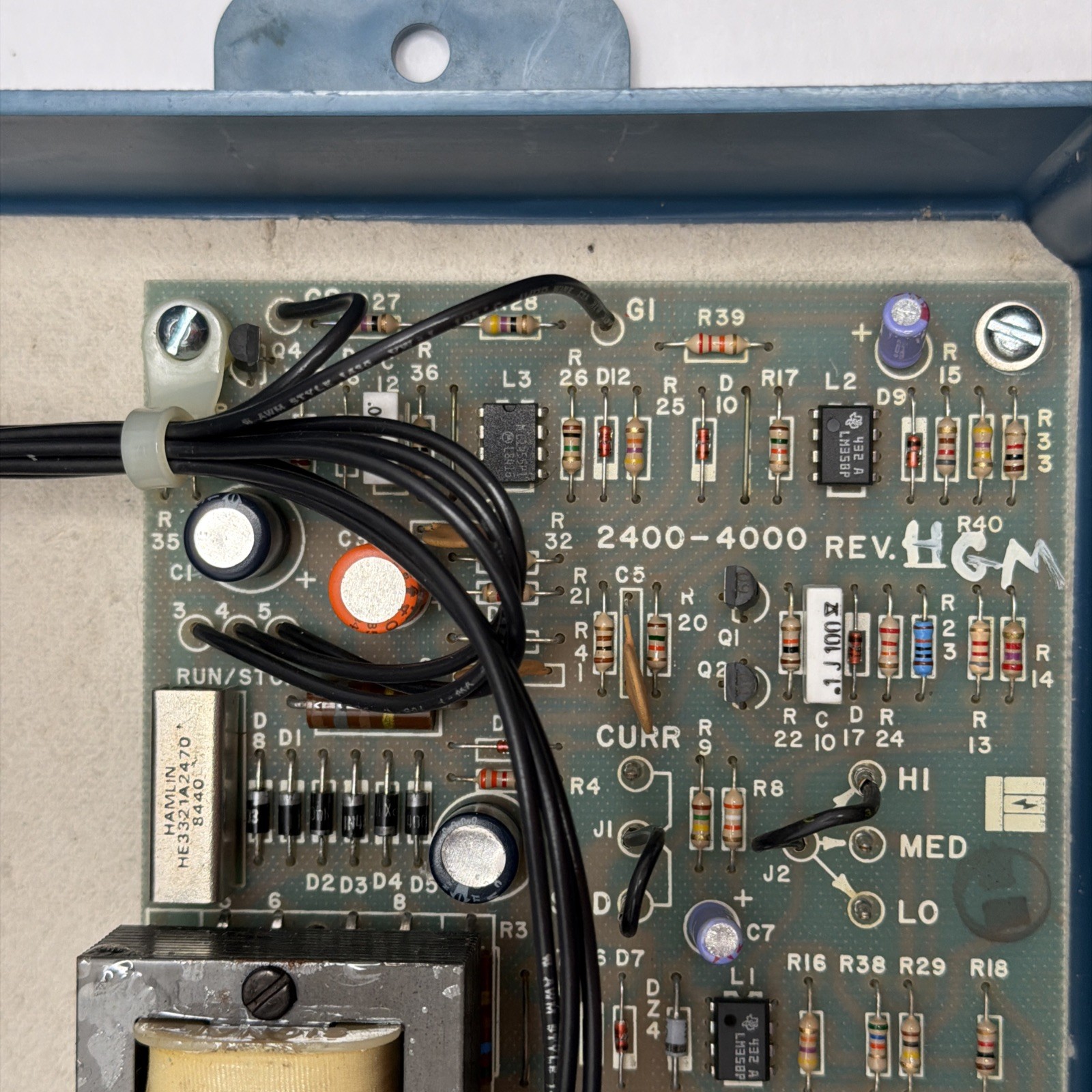 Browning LWS25/200 Motor Control Station 2400-8000, 1/4-1HP 115VAC, 1/2-2HP 230V