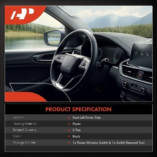 Power Window Switch Compatible with Impreza 2012-2015, XV Crosstrek 2013-2015, R