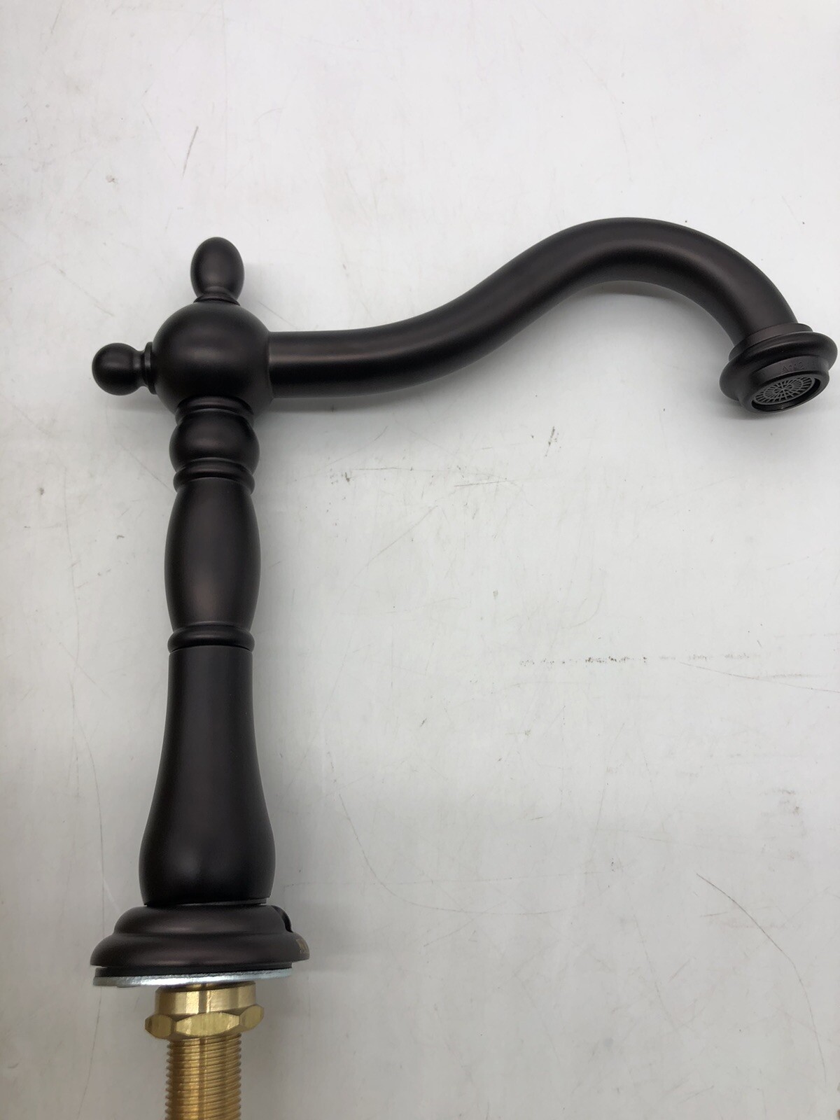 Kingston Brass KB1975PL Heritage Widespread Lavatory Faucet with Porcelain Lever