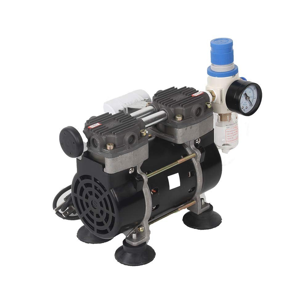 High Performance Oilless Vacuum Pump – Perfect for Labs, 55dB Quiet, 110V