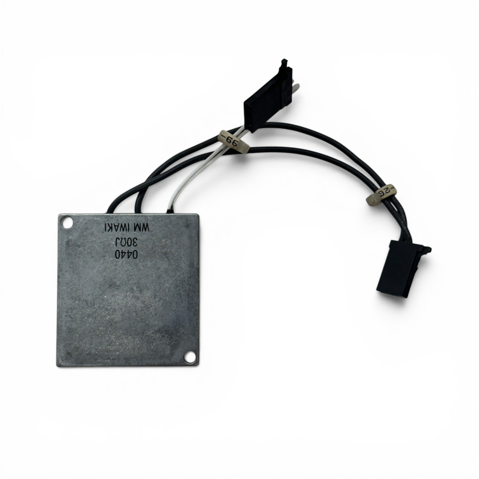 WM IWAKI 0440 30 Ohm J Aluminum Housed Chassis Mount Power Resistor