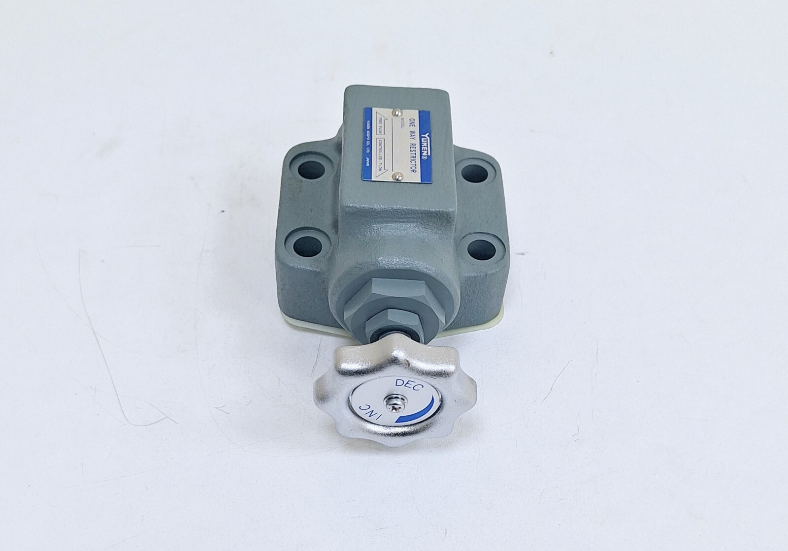 Yuken SROG-03-50 One-Way Restrictor Flow Control Valve