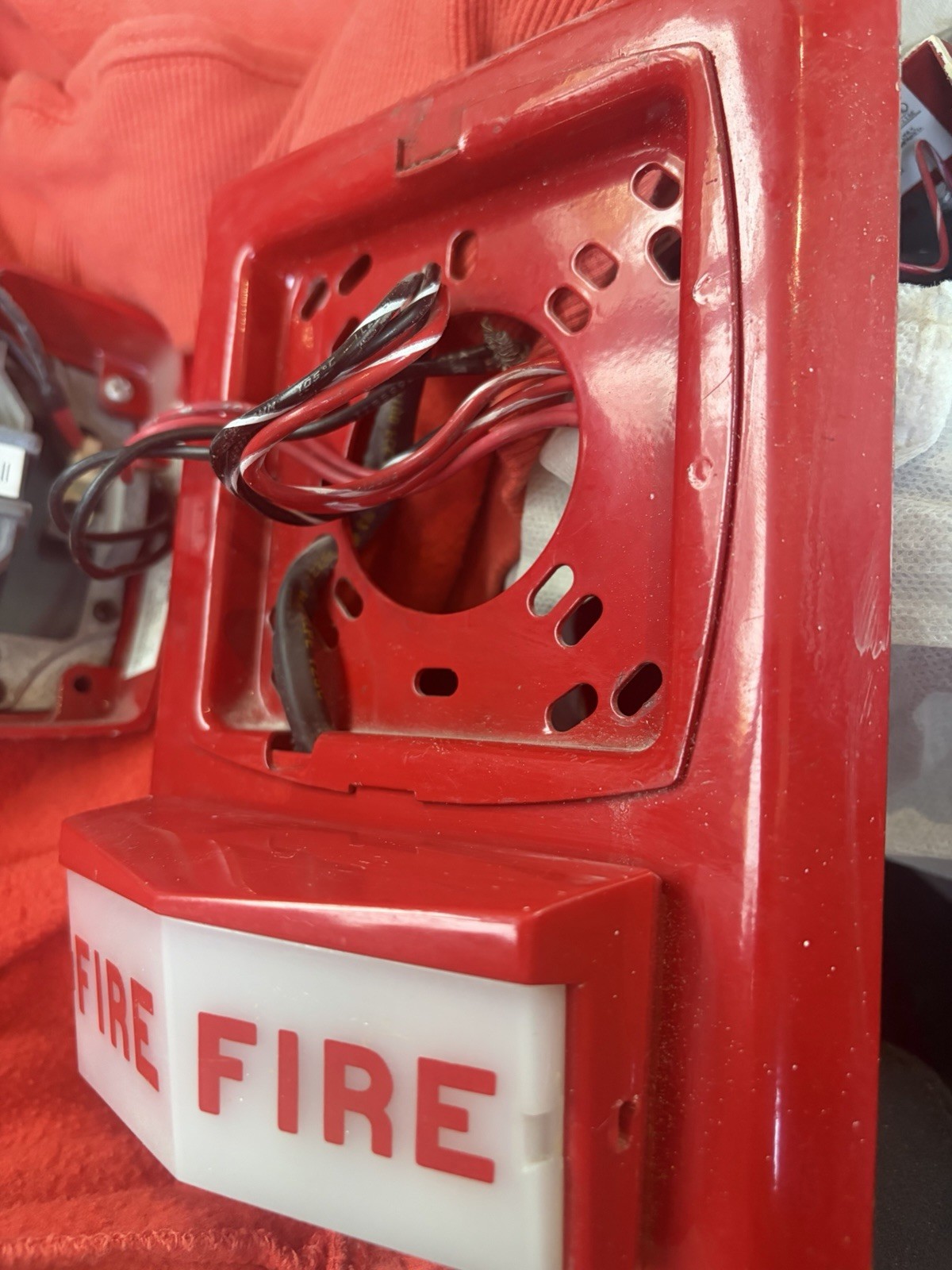 Rare Vintage Edwards GS Series 895B-301 Fire Alarm Horn Strobe – Adapta Horn