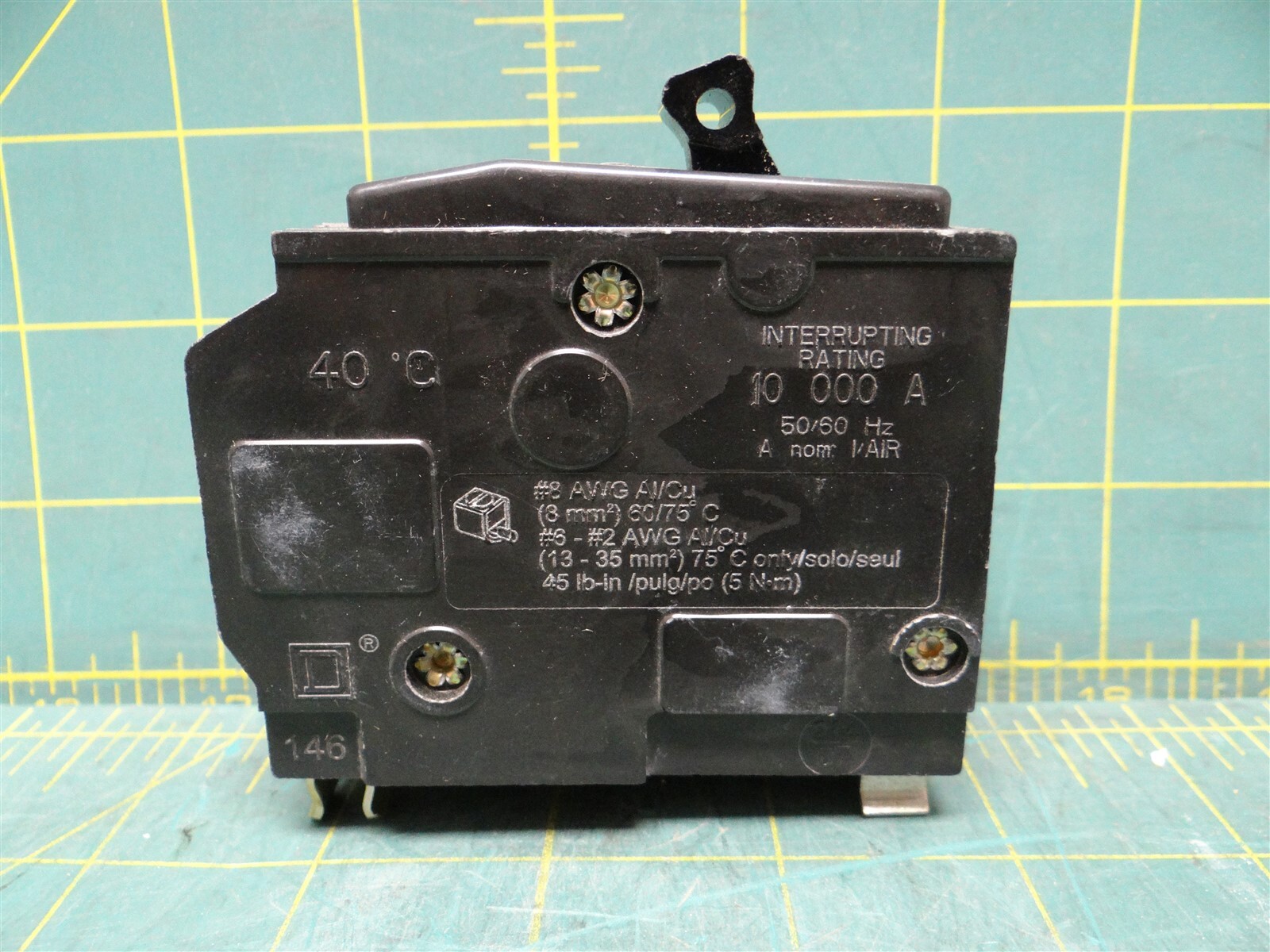 New Square D QO260 Circuit Breaker 60 Amps 2 Pole 120/240 Vac At 50/60 Hz 10kA