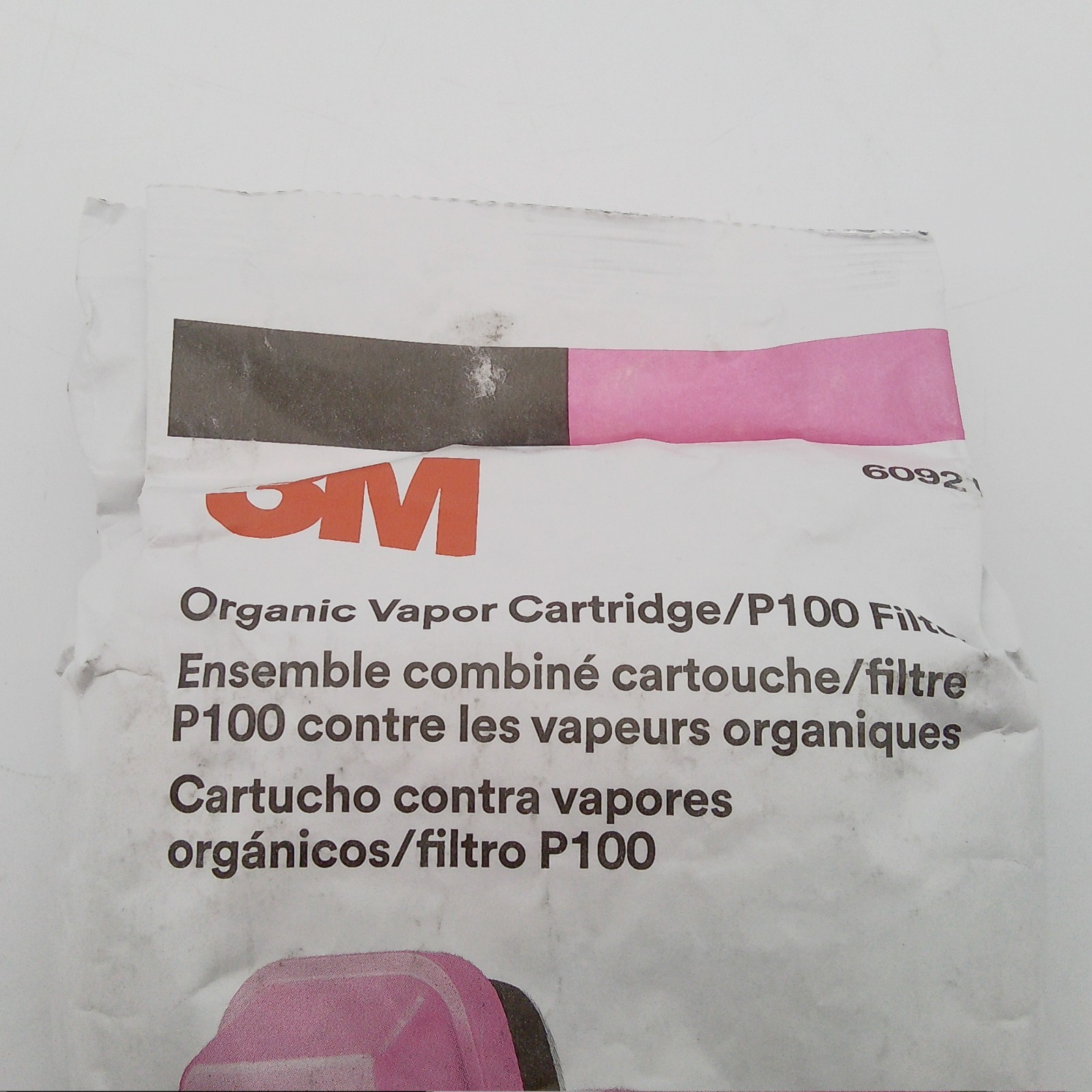 3M 60921 Organic Vapor P100 Replacement Combination Respirator Cartridge Filter