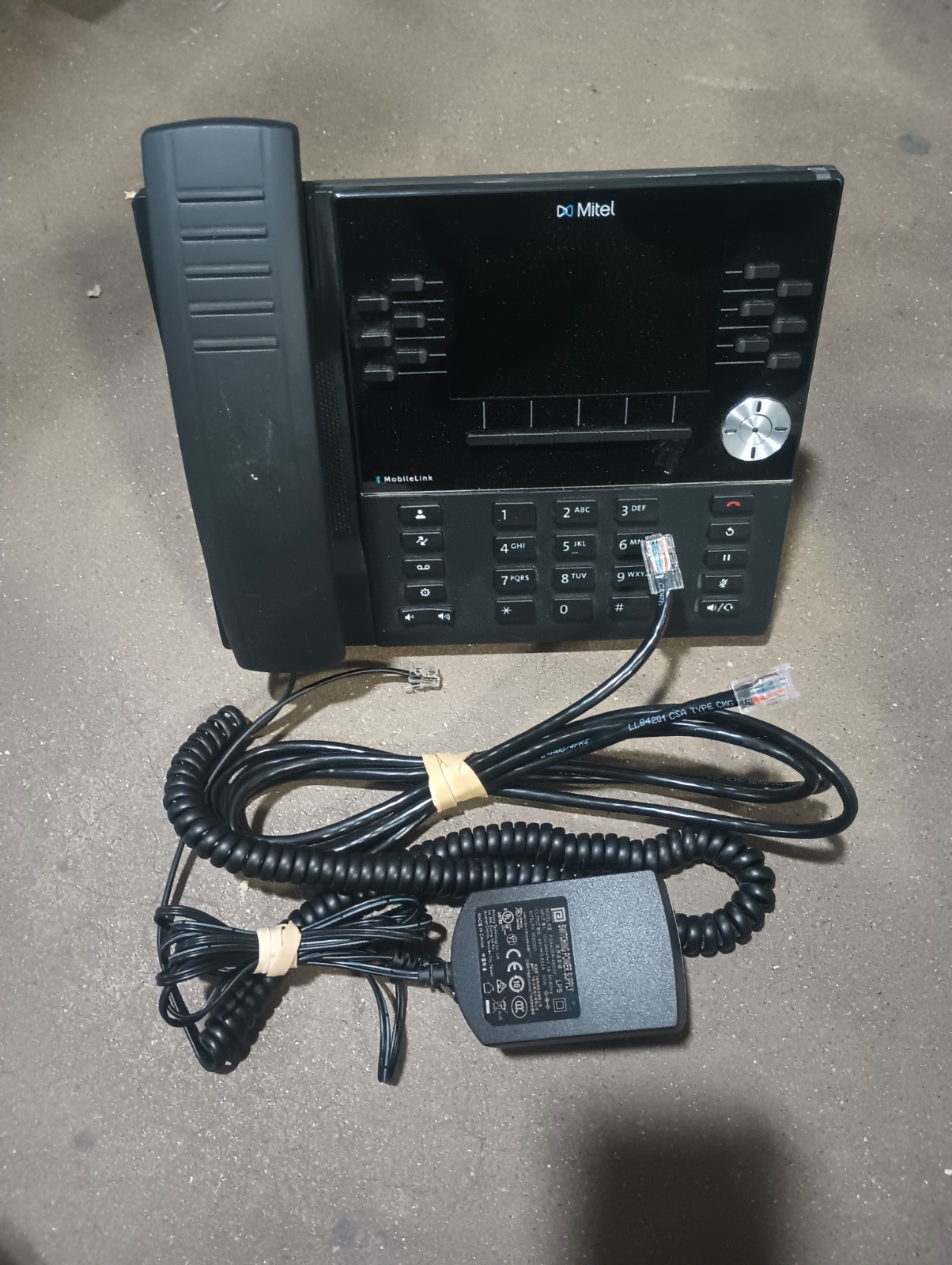 Mitel MiVoice 6930 IP Phone – 50006769 Complete All Parts Included