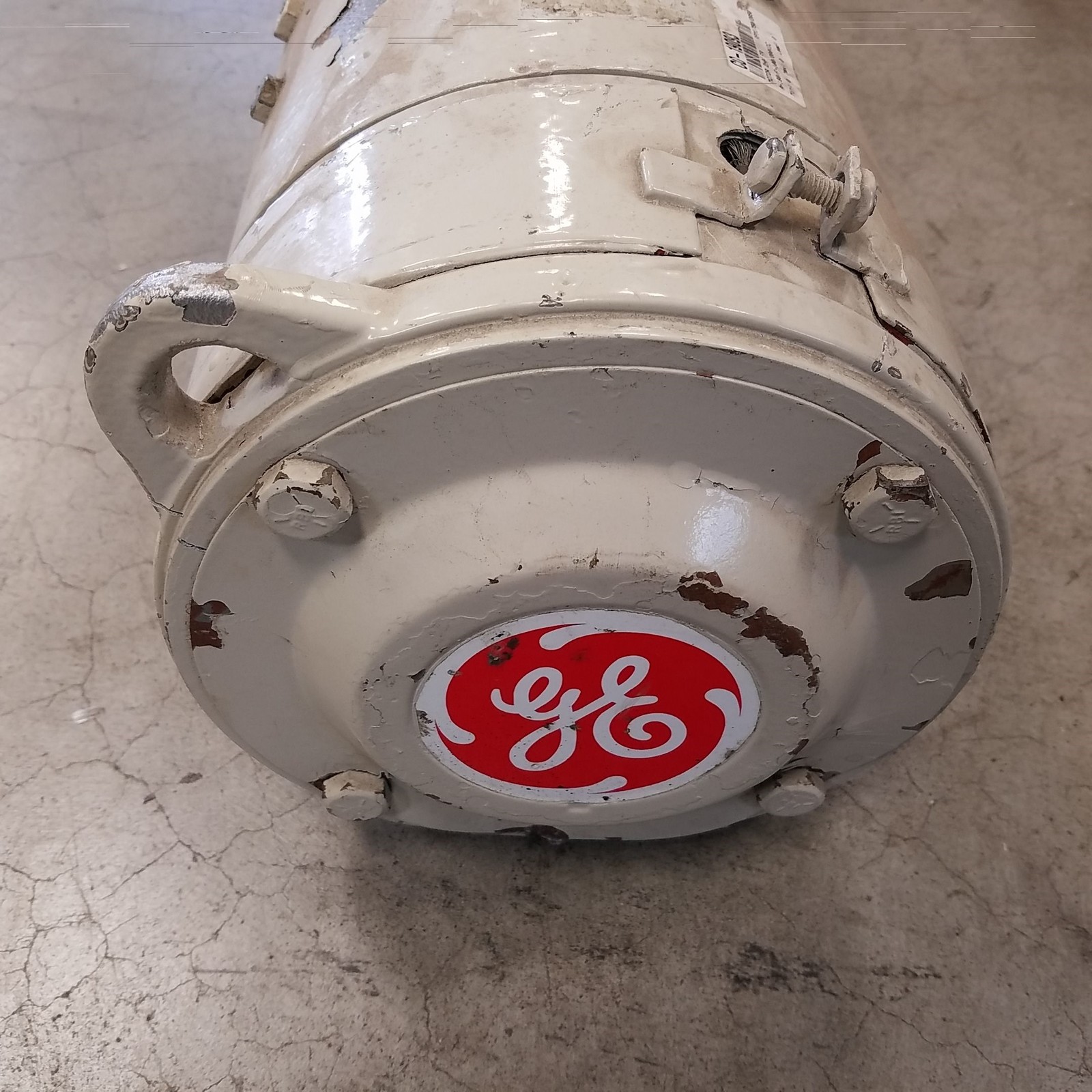 G.E. 5CD144SC003B032 Kinamatic DC Motor 2 HP, 1750/2050 RPM, 180 VDC – USED