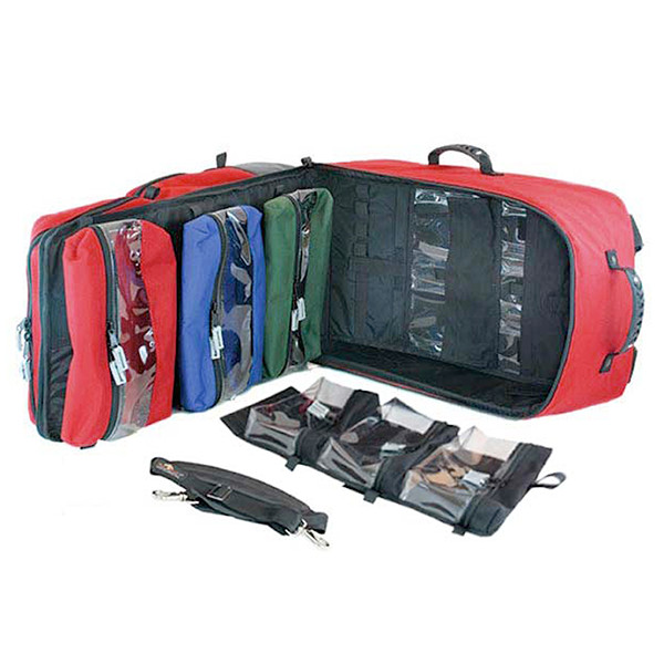 Iron Duck EMS Backpack Plus Ambulance Fire Triage Trauma O2 – 32470-RDUP – NEW