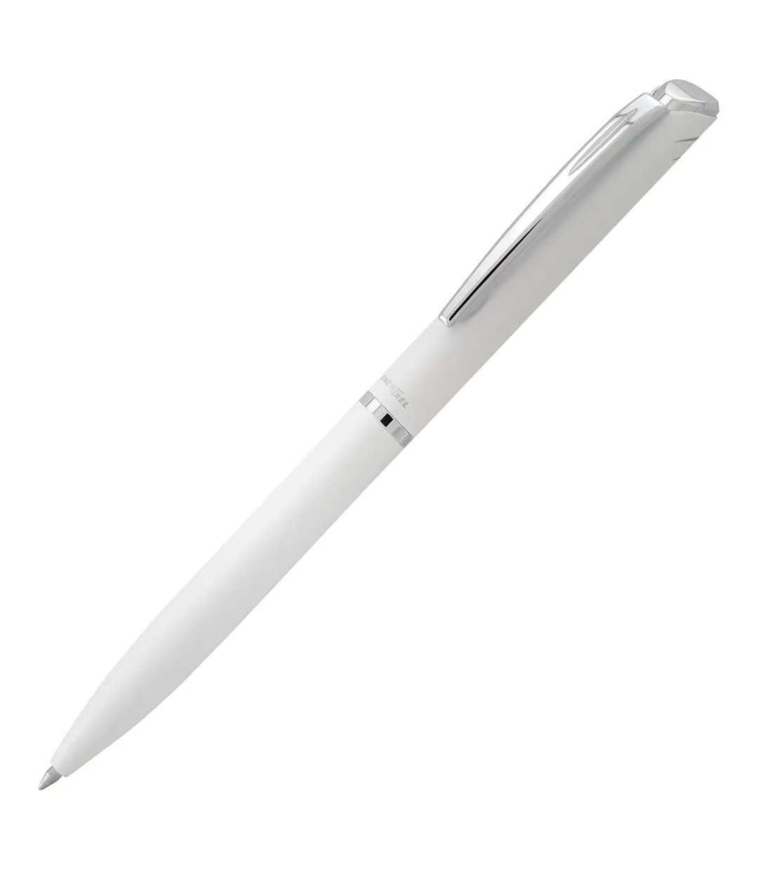 Pentel EnerGel Style☆Prof. Gel Pen☆0.7mm Med Line☆White barrel☆Black Ink☆GiftBox