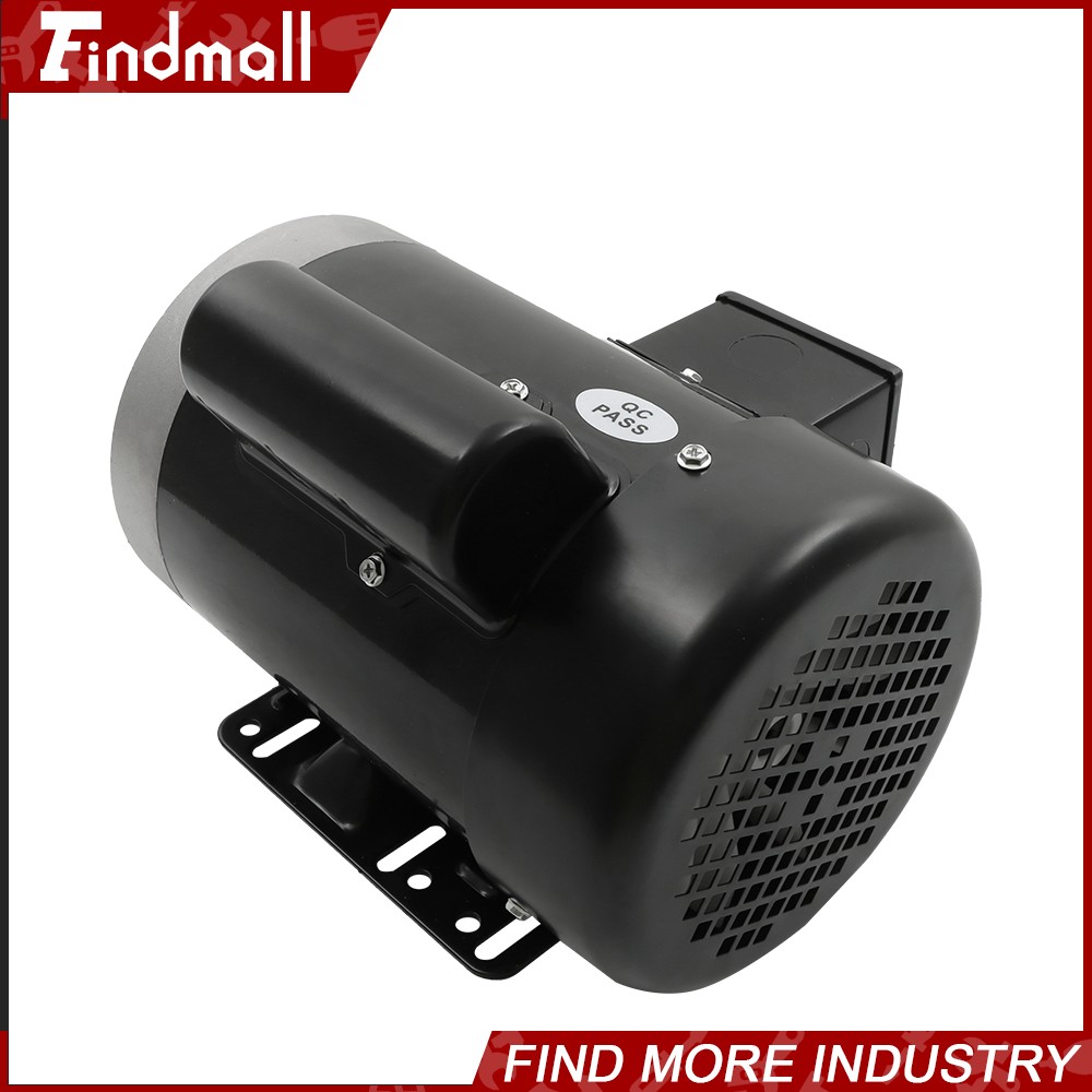 3/4 HP Electric Motor Single Phase 1725rpm 5/8» shaft 115V/230V 56C Frame