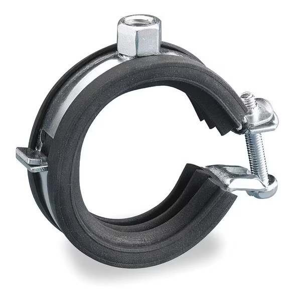 Nvent Caddy EZ-Riser Superfix Cushioned Pipe Clamp,Size 2 In 454010 Nvent Caddy