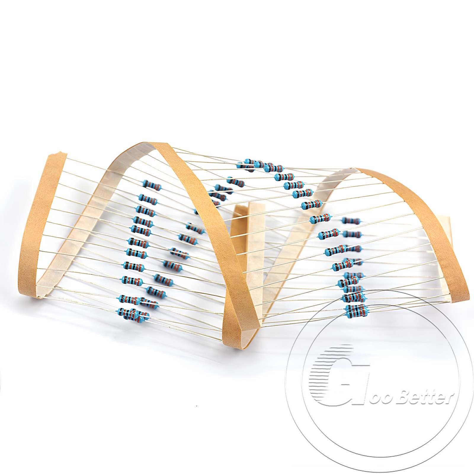 1/4W Metal Film Resistors 0.1% tolerance 1 ohm to 10M ohm available 20 pack