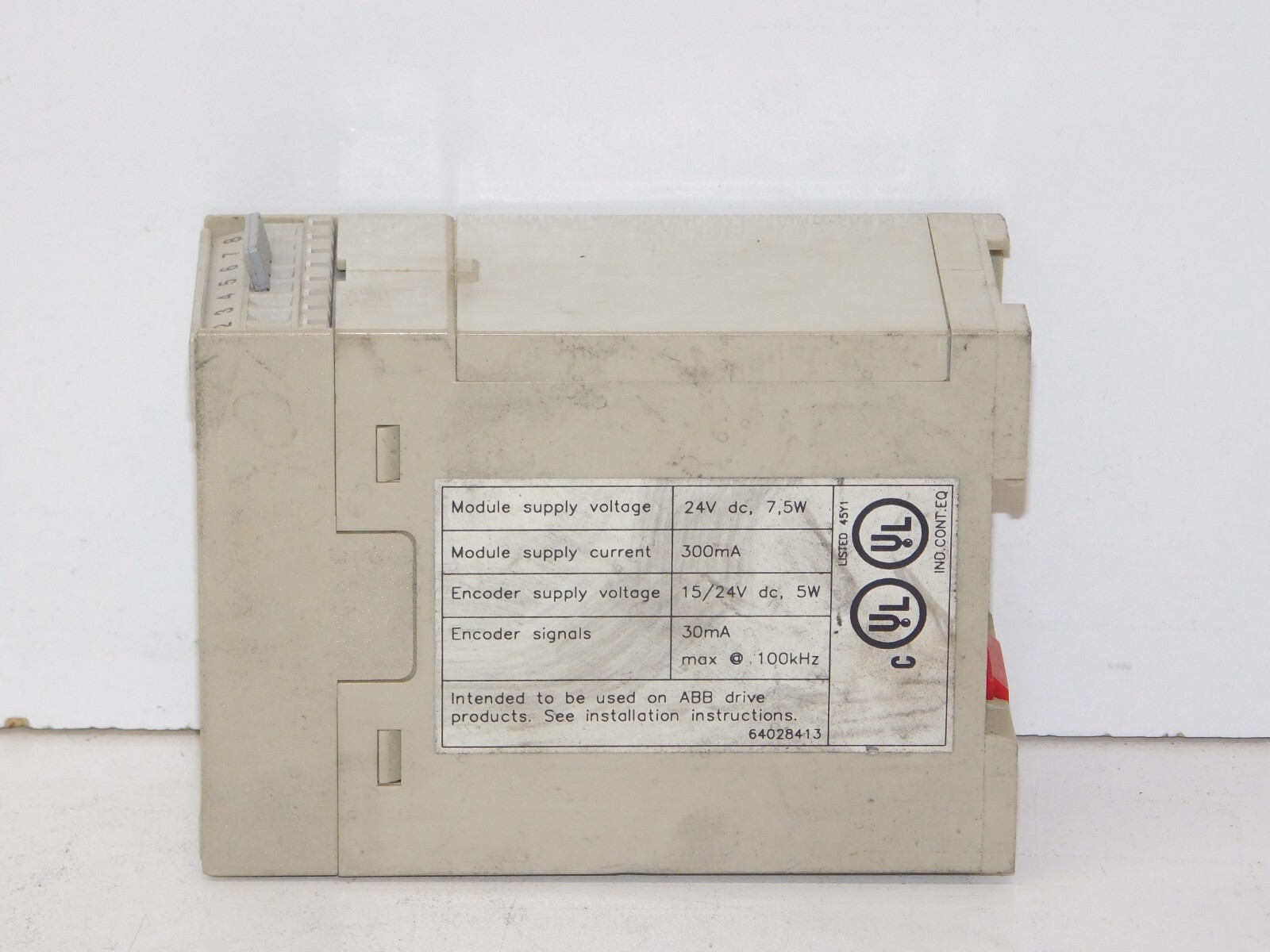 ABB NTAC-02 Pulse Encoder Interface 300mA 24VDC Drive Module Unit Made Finland