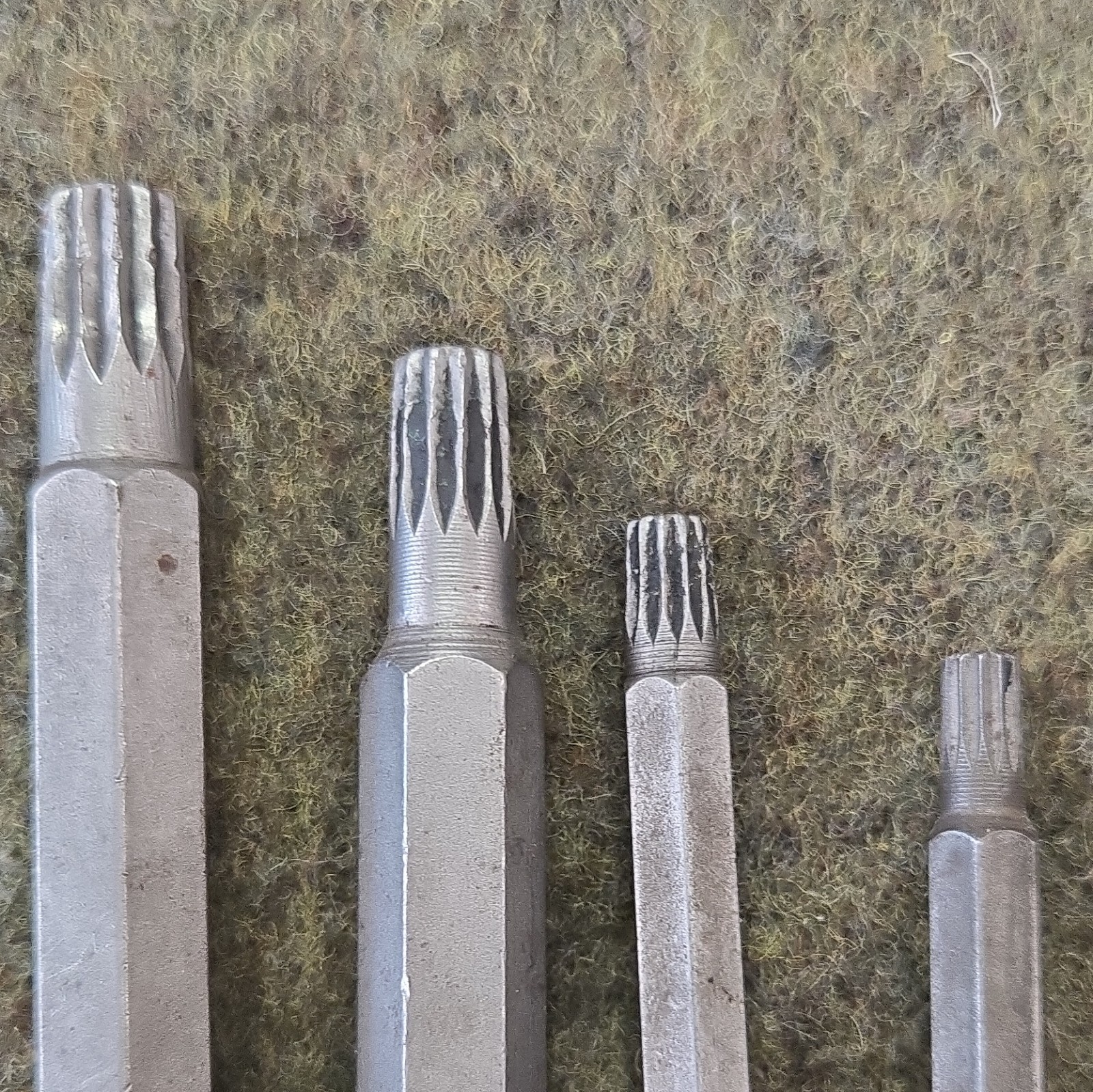 SK 4 Piece 12 Point Bit Socket Set 6mm-12mm
