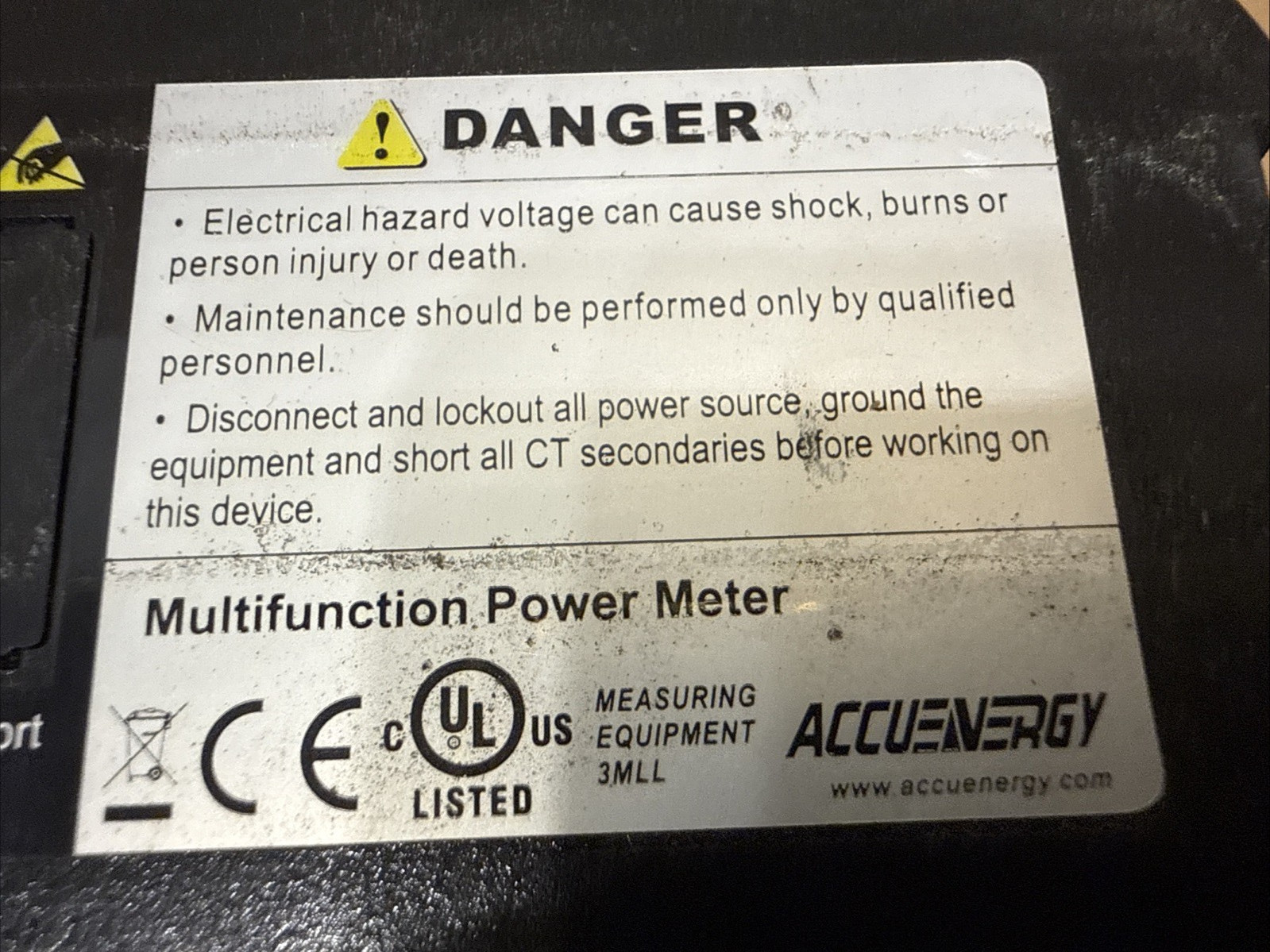 Accuenergy Acuvim IIR-M-RCT-P1 Power Energy Meter Same As Pictures