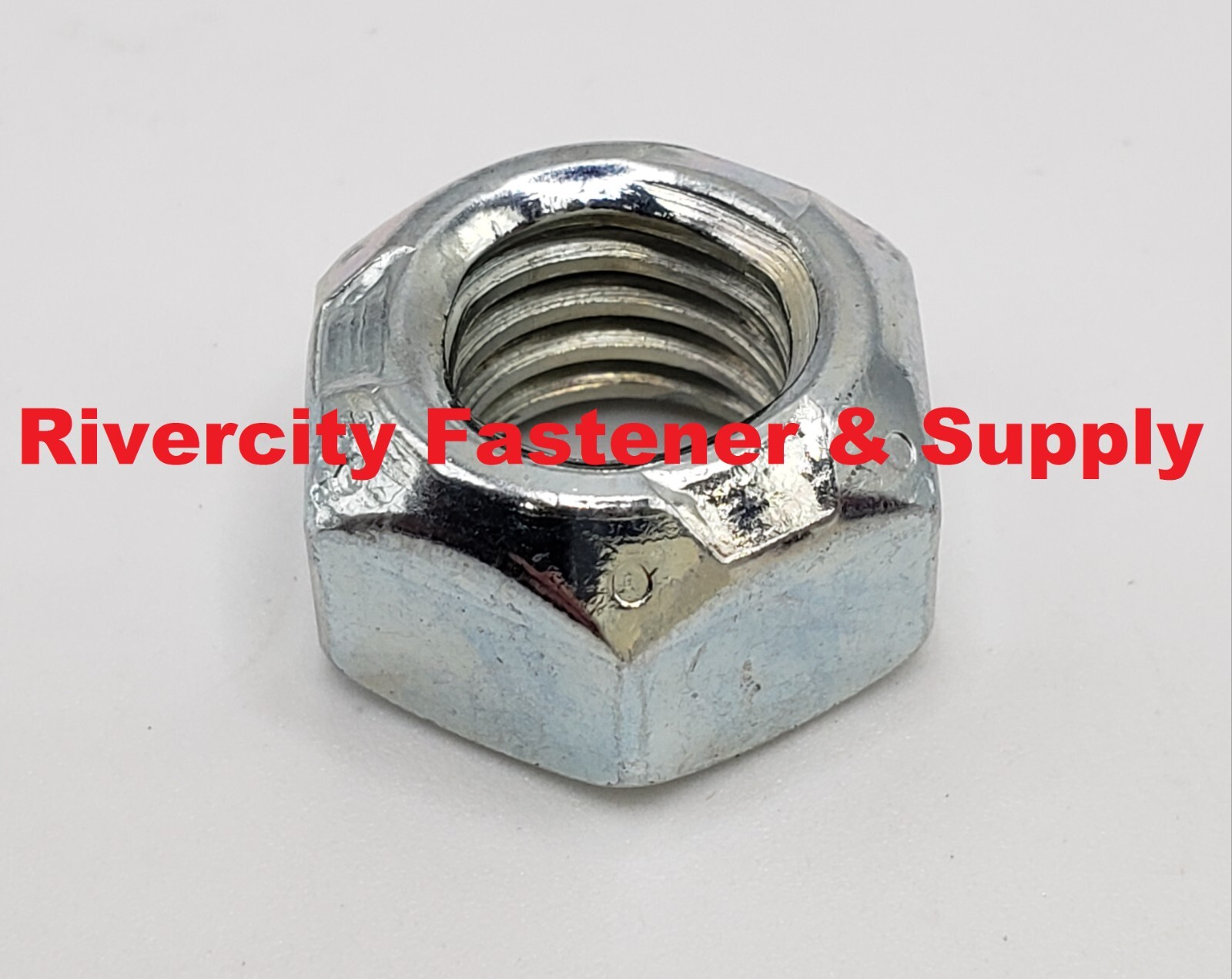 7/16-14 All Metal Lock Nuts 7/16×14 Nut 7/16″ x 14 Top Lock / Stover Nut Zinc