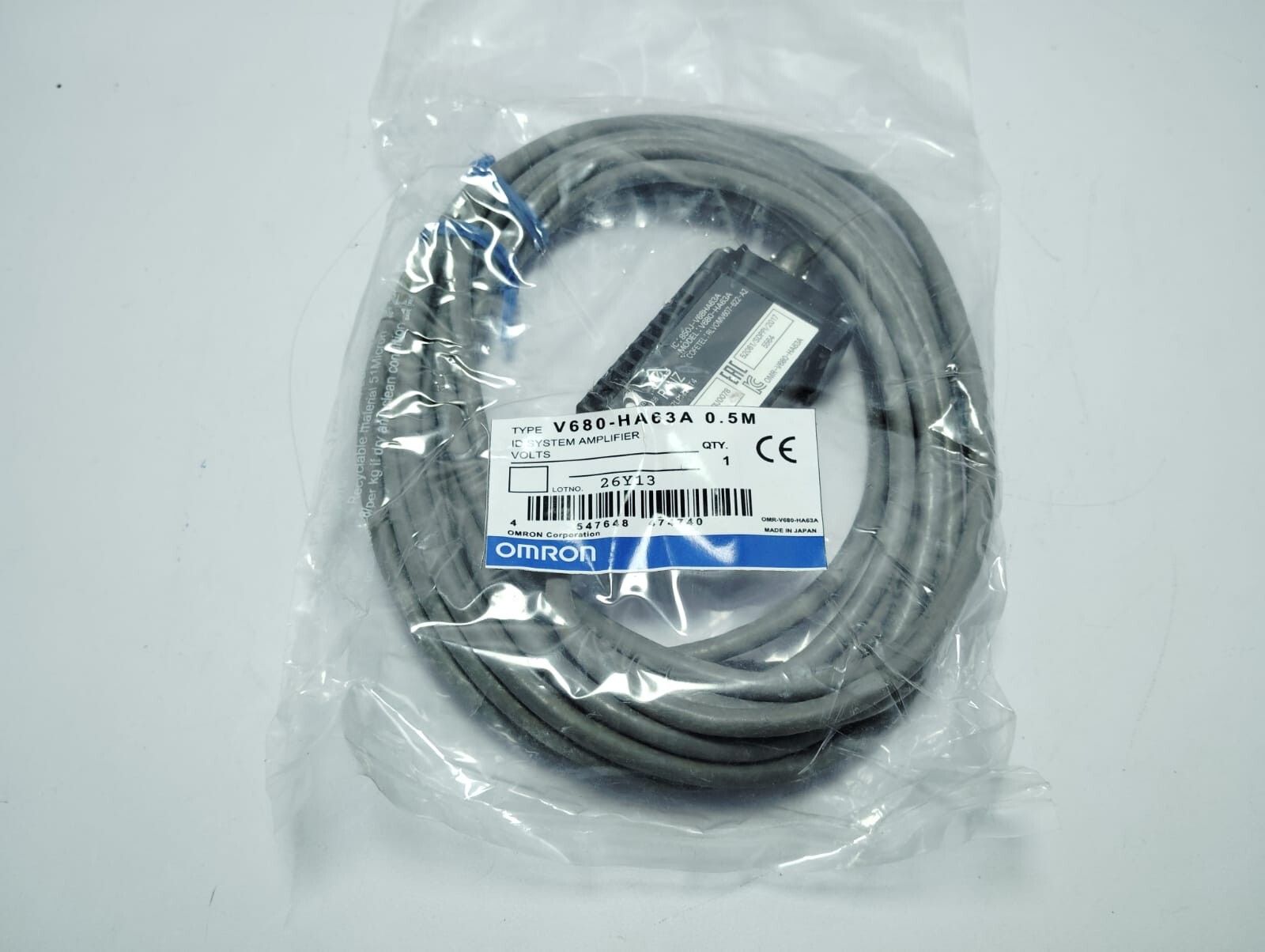 Omron V680-HA63A 0.5M RFID Amplifier Unit