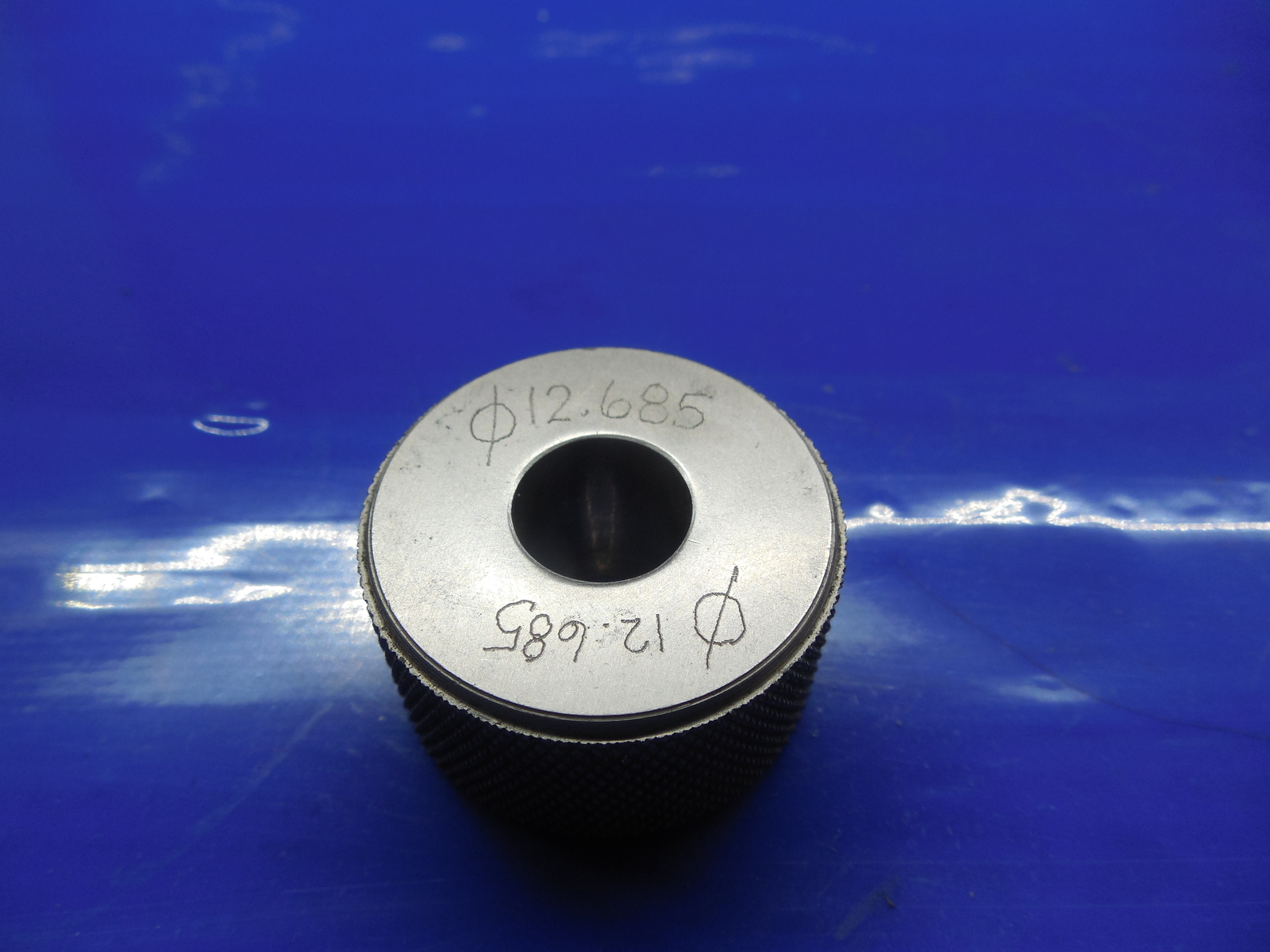 12.685 MASTER SMOOTH PLAIN BORE RING GAGE 13.000 -.315 UNDERSIZE 13 mm .4994