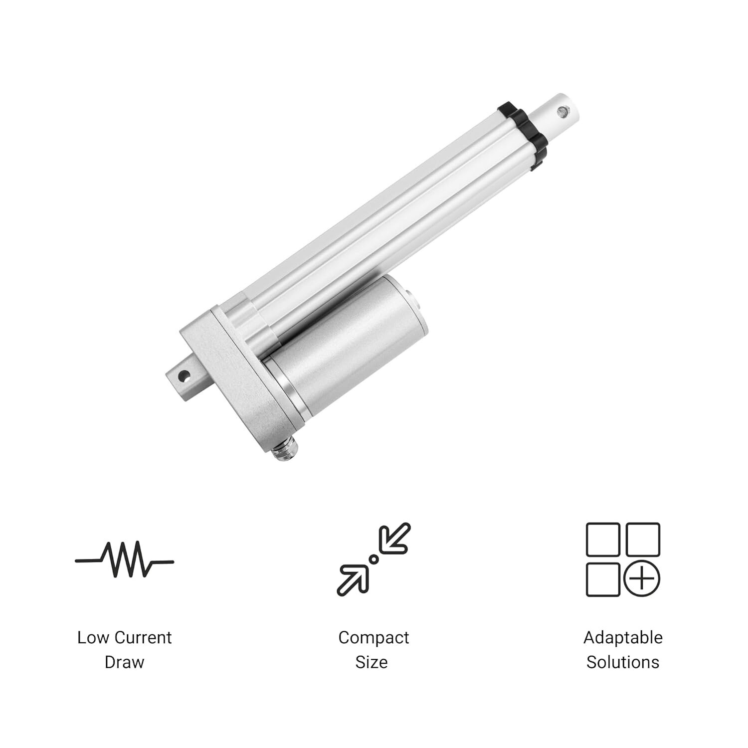 Progressive Automations 12V Mini Linear Actuator IP65 Brushed DC Electric Motor