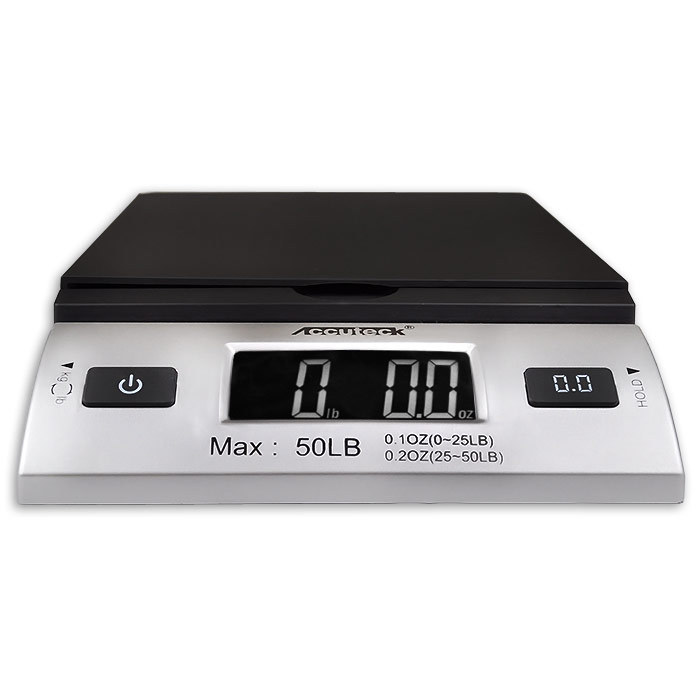 Accuteck S 50lbx0.2oz All-In-One Digital Shipping Postal Scale W/AC Postage