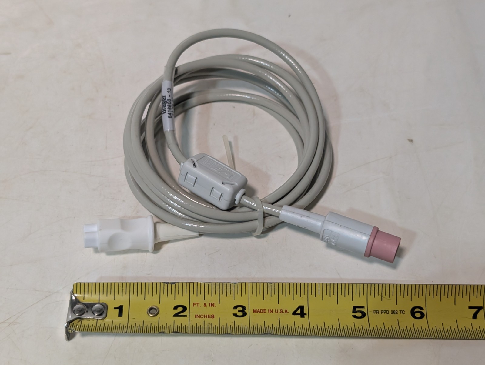 WE (Würth Elektrinik) 8416600-1 Flow Sensor Connector Cable, Dräger Compatible
