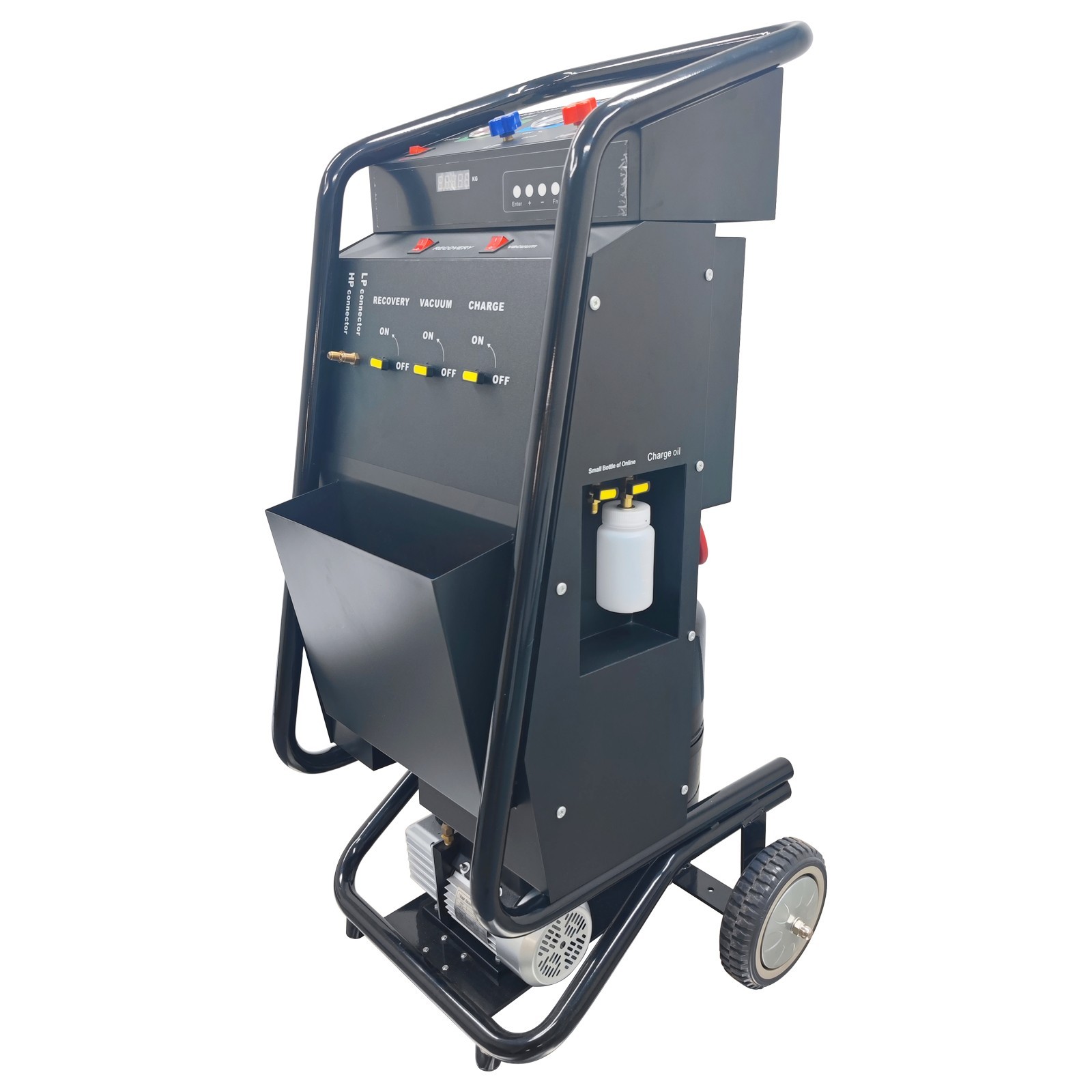 A/C Refrigerant Filler Car Air Conditioner Recovery Recycling Recharging Machine