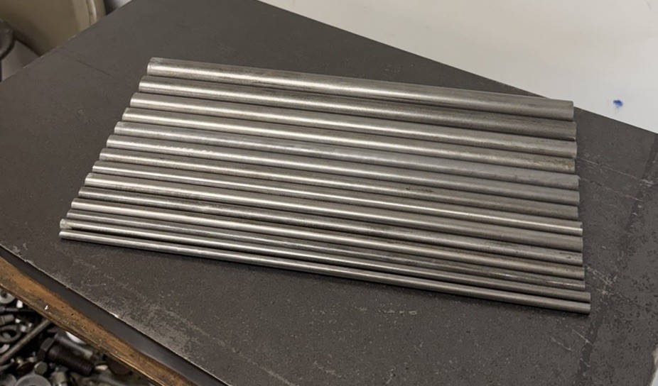 12L14 Steel Round Bar Stock Assortment – 14 Pcs – CNC Lathe Machining Metal Rods