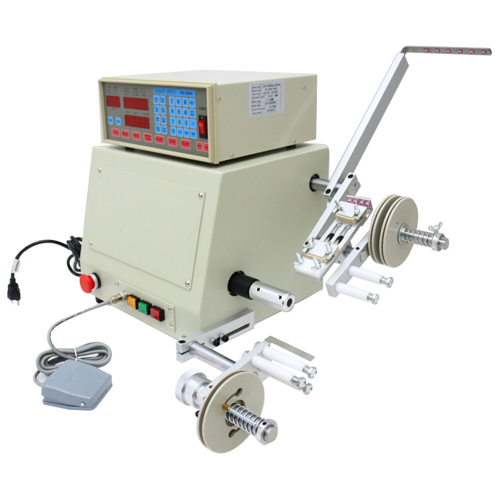 110V CNC Automatic Computer Coil Winder Winding Machine for 0.04-1.2 mm Wire