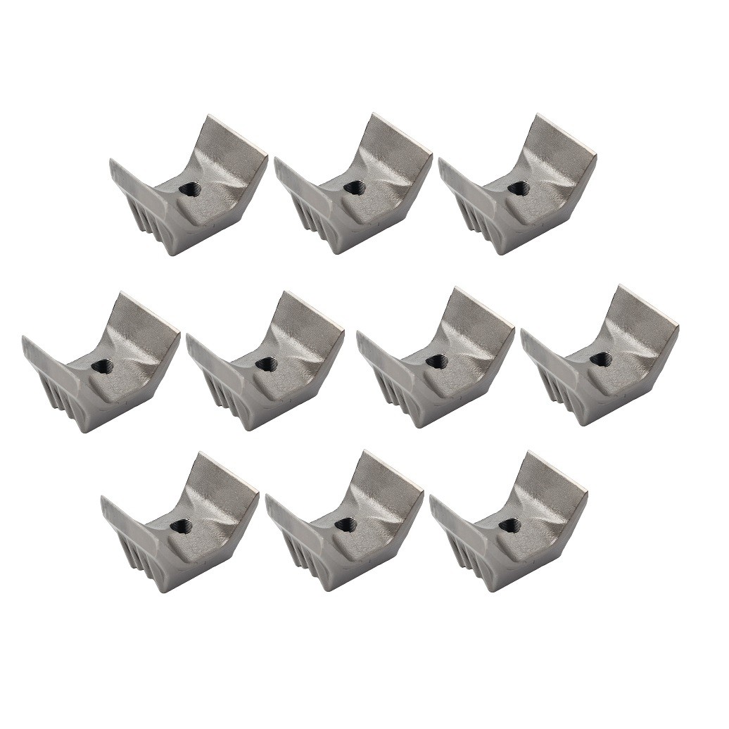 For 320-14-213 Fecon Forestry Mulcher Viking Axe Knife Mulcher Teeth 10PK