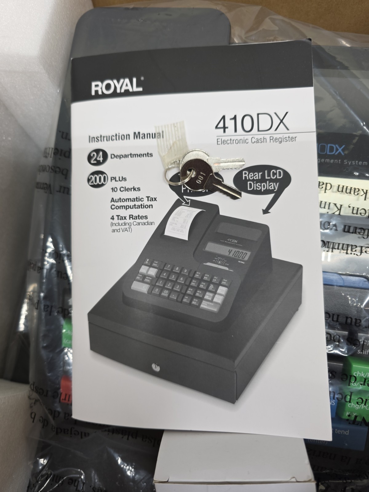Royal – 89214G – 410DX Electronic Cash Register