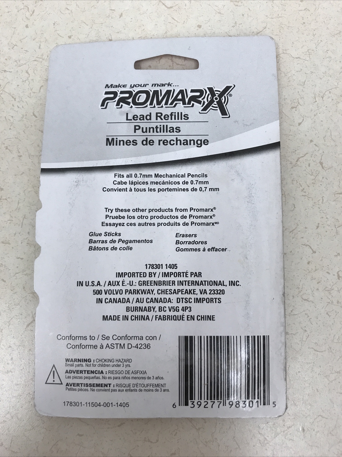 NEW Mechanical Pencils 60 Refills Promarx Lead Refills 0.7mm HB#2 Fits all 0.7mm