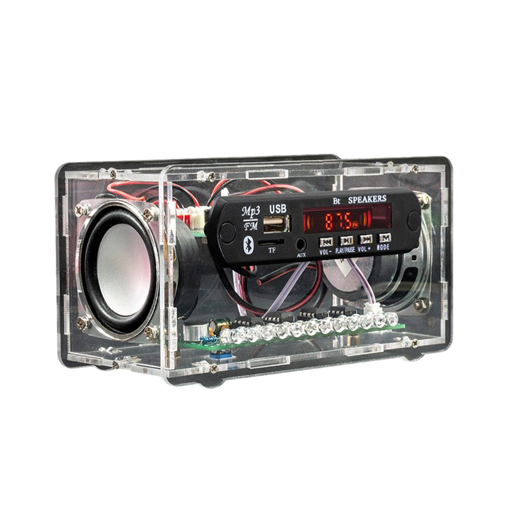 DIY Bluetooth Speaker Kit FM Radio DIY Electronic Kit Soldering Practice Project