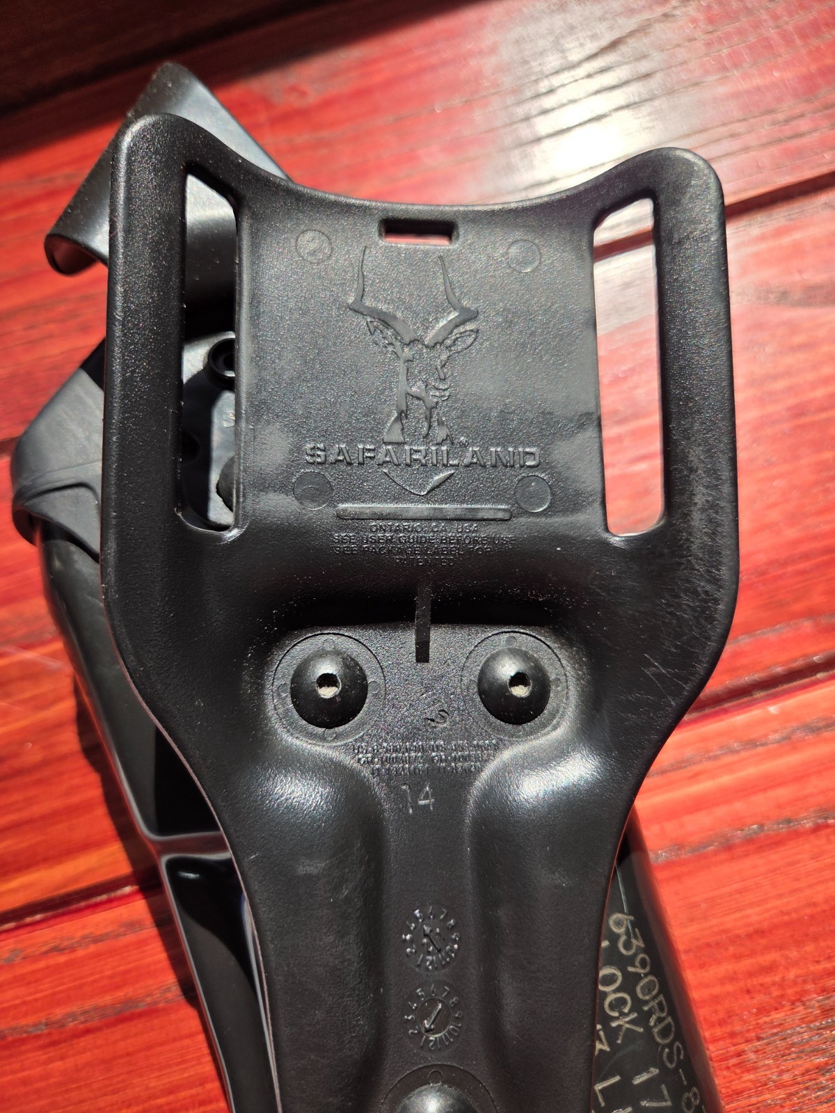 Safariland RH Holster 6390RDS-832 For Glock 17 W/ TLR-1HL, X300U ETC W/ UBL