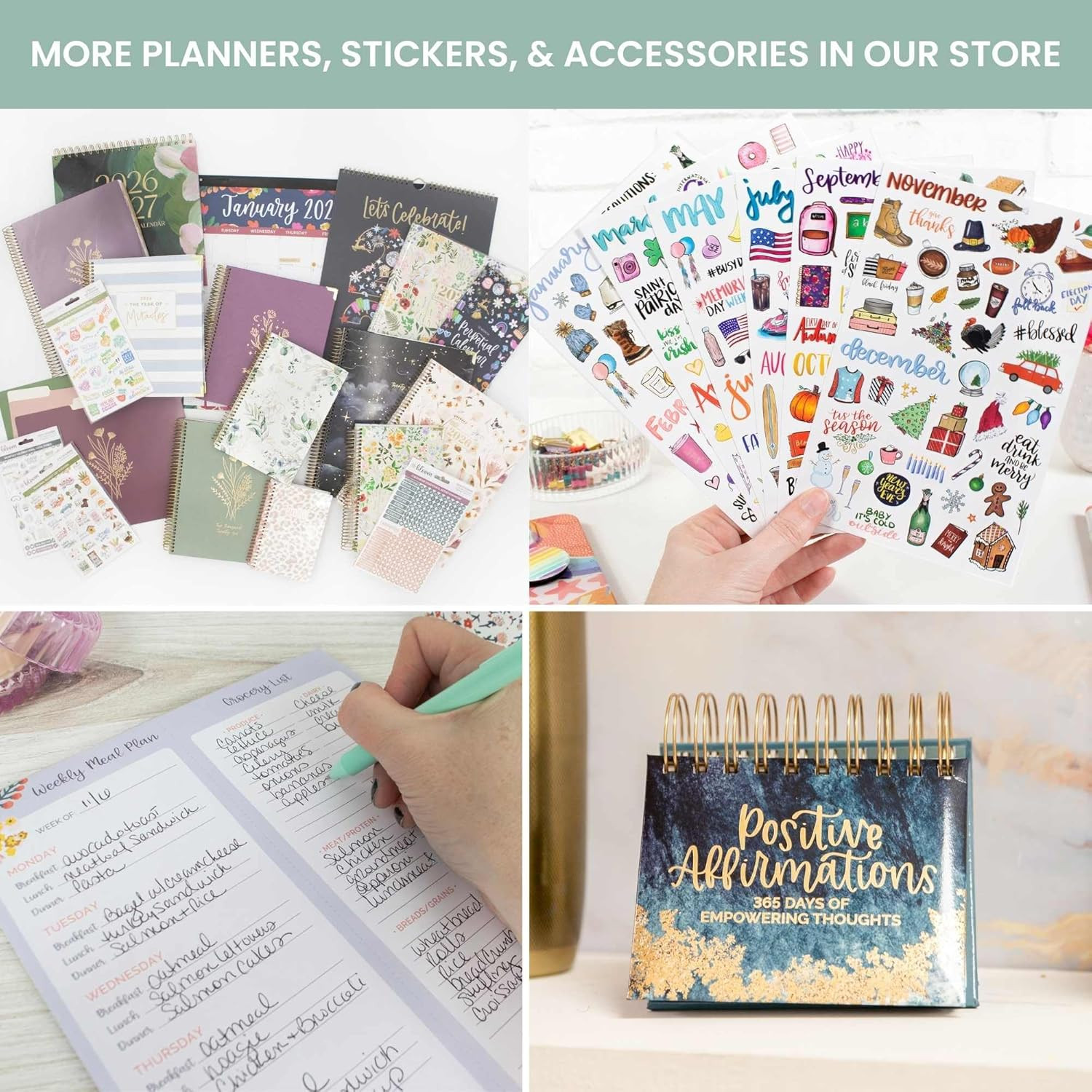 2026 Planner (January to December) – 8.5” x 11” Weekly & Monthly Dated Agenda Or
