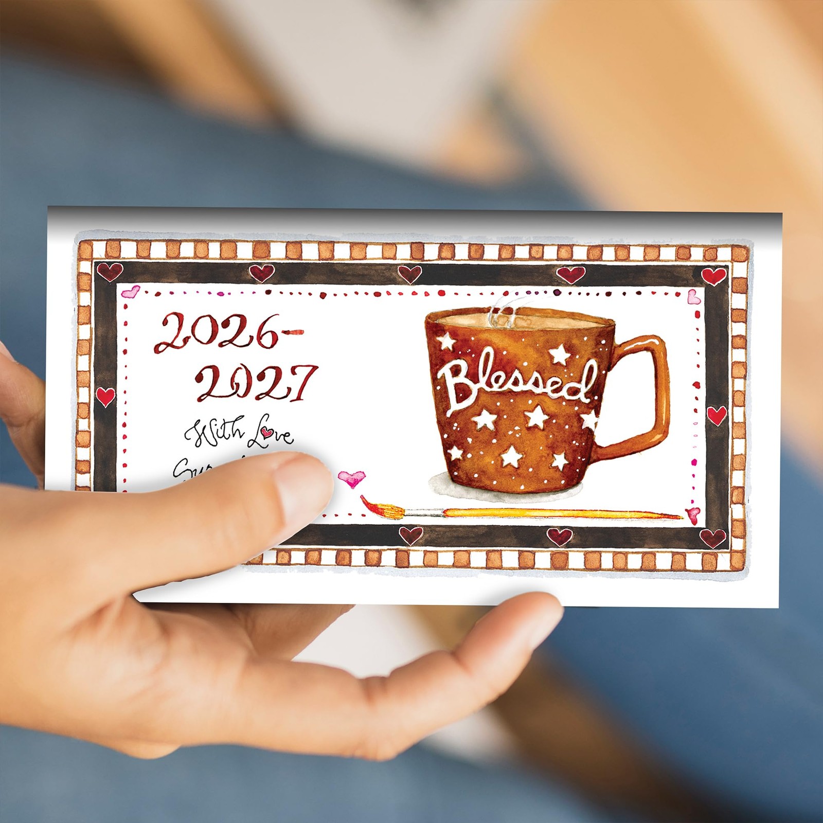 TF Publishing 2026-2027 Susan Branch Small Monthly Pocket Planner with 2 Page La