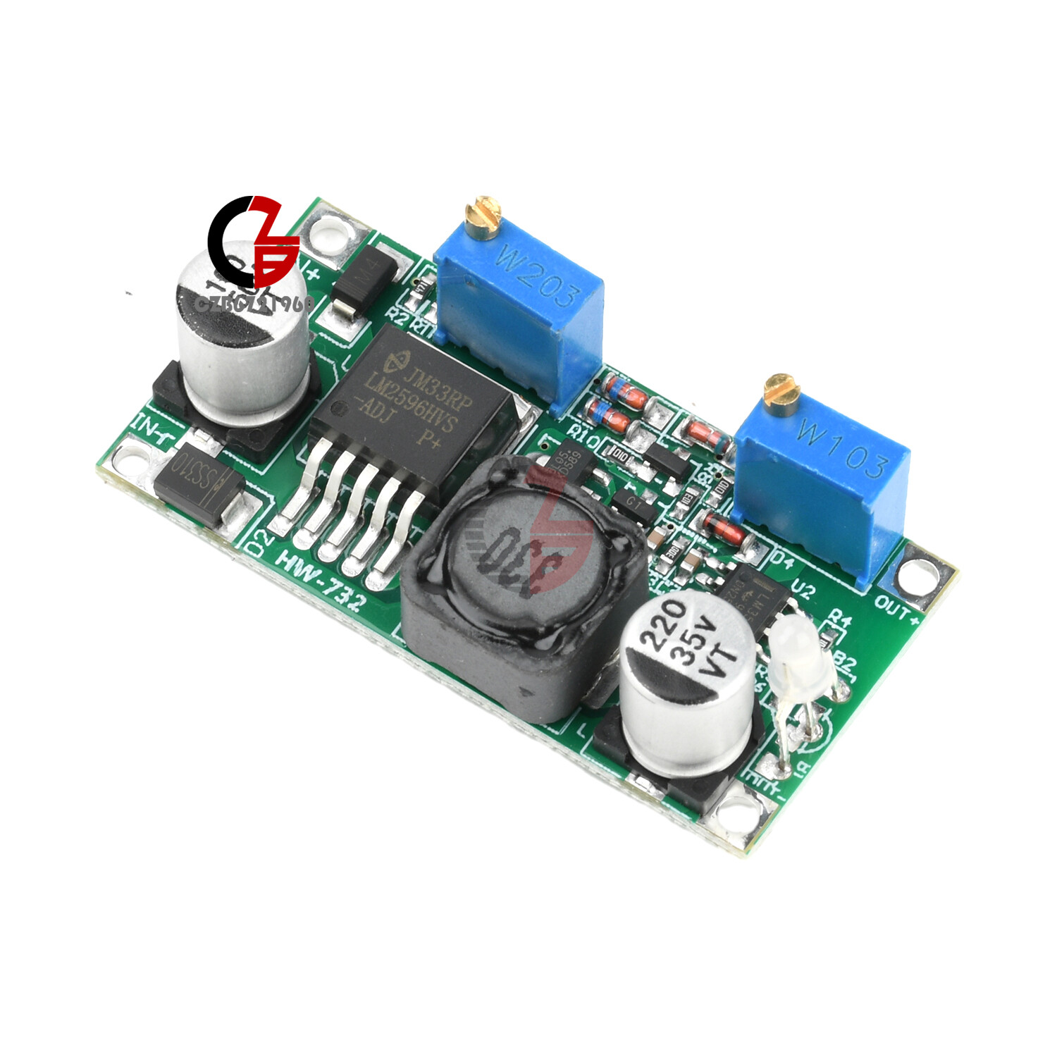 DC/DC LM2596 HV S 3A 60V Buck Constant Current/Voltage CC CV Step-Down Module
