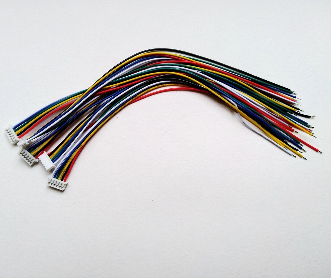 5 sets Micro JST 1.25mm 6-Pin Female + male Connector plug with Wire 30cm B211
