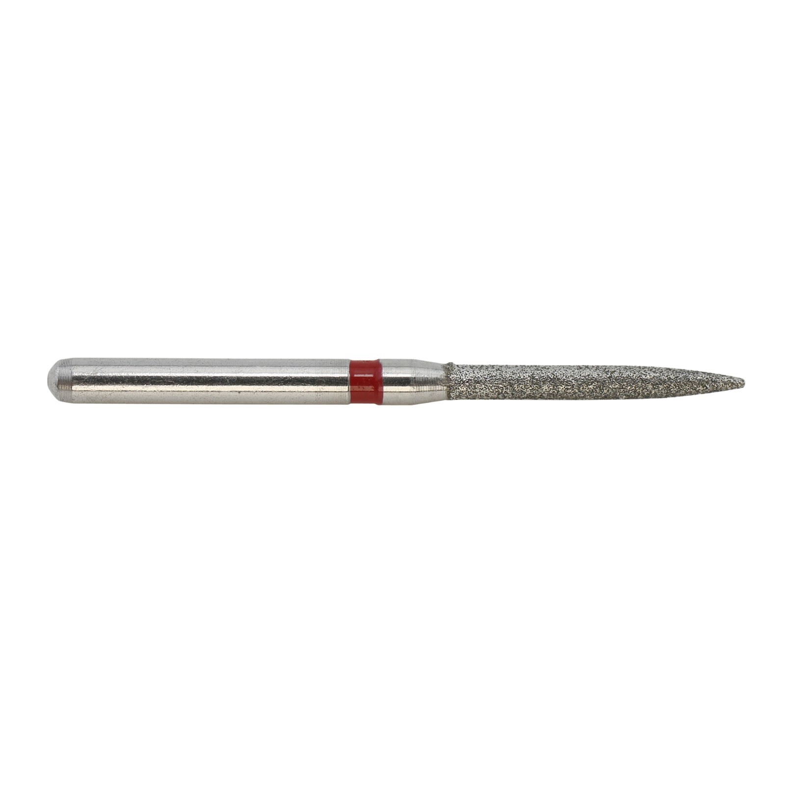 Dental Diamond Burs FG Flame Fine High Speed Bur Friction Grip Grit Red 863/012F