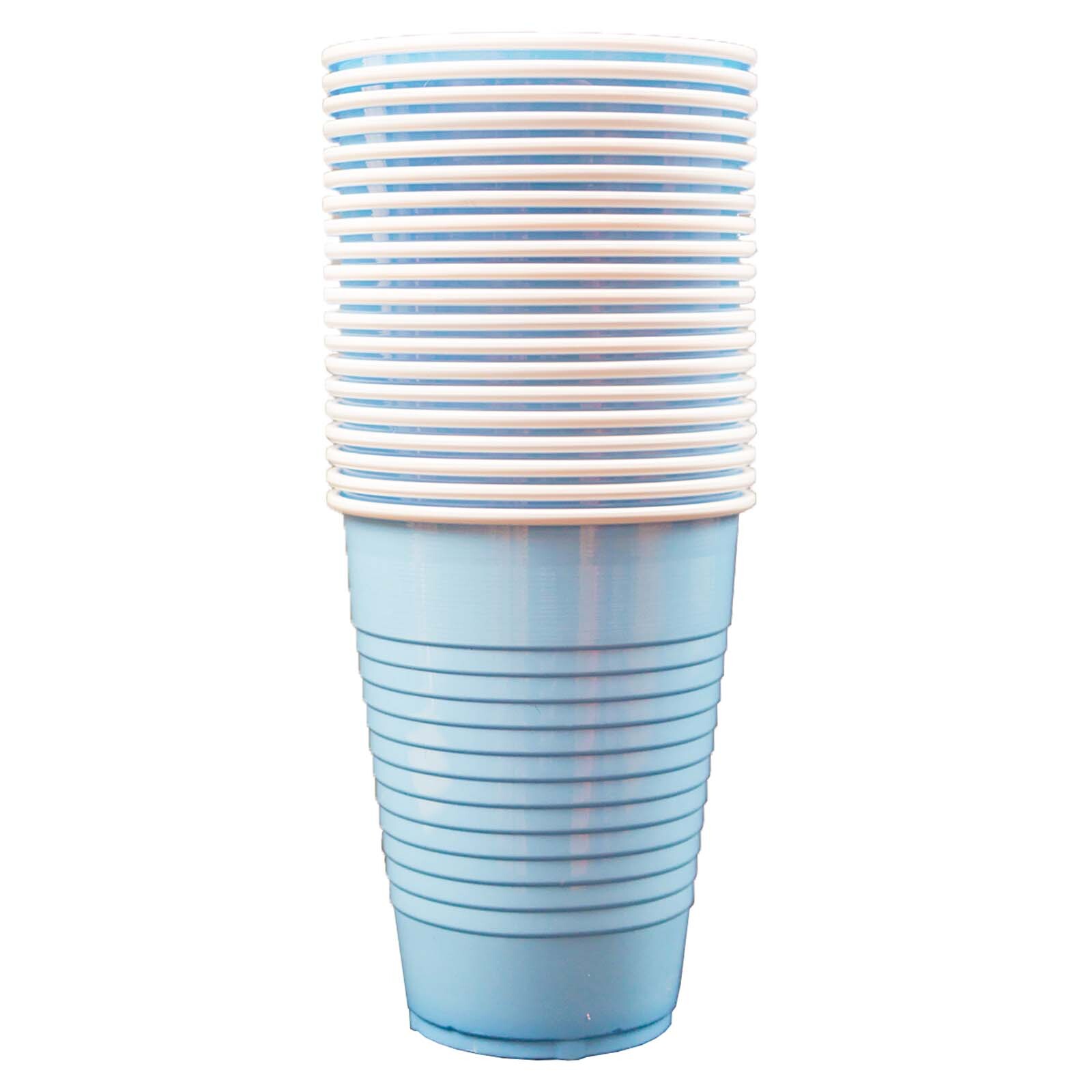 100 Pack Disposable Plastic Cups 12 oz Drinking Cups BPA Free For All Occasions