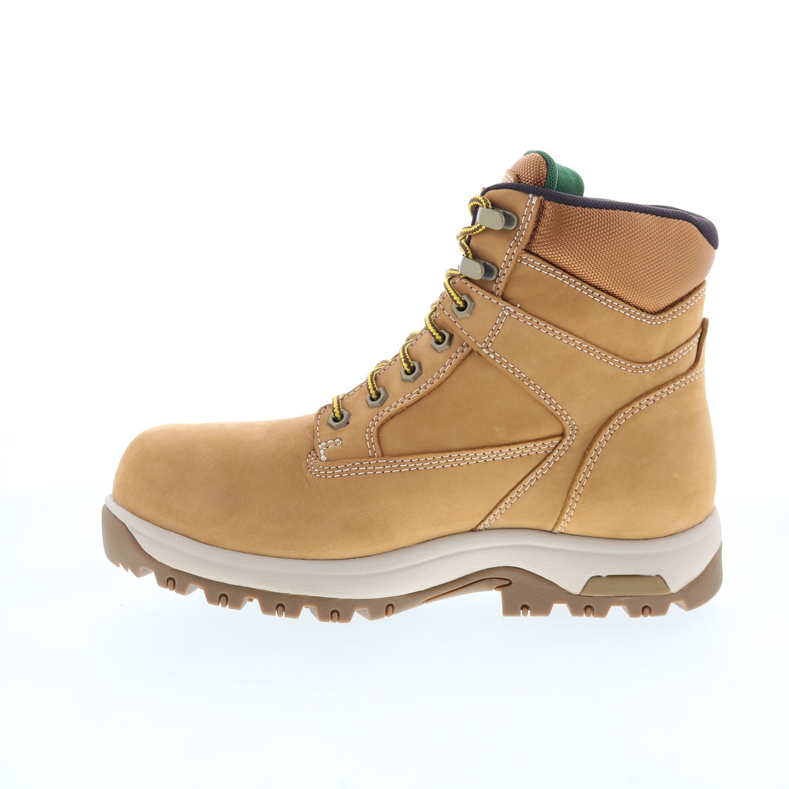 Dunham 8000 Works WP Safety Plain Toe Boot Mens Brown Work & Safety Boots