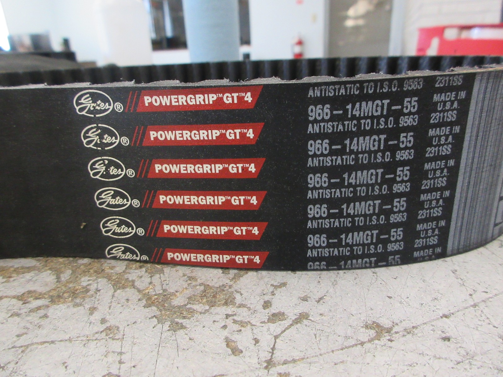 Gates PowerGrip GT 4 Belt 966-14MGT-55 *No Box* New Surplus
