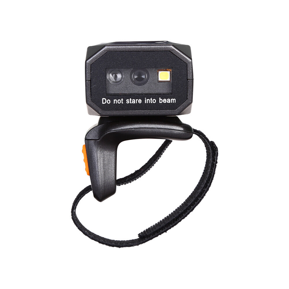 Eyoyo 2D QR Code Ring Barcode Scanner Wireless Reader for POS PC Mac OS Used