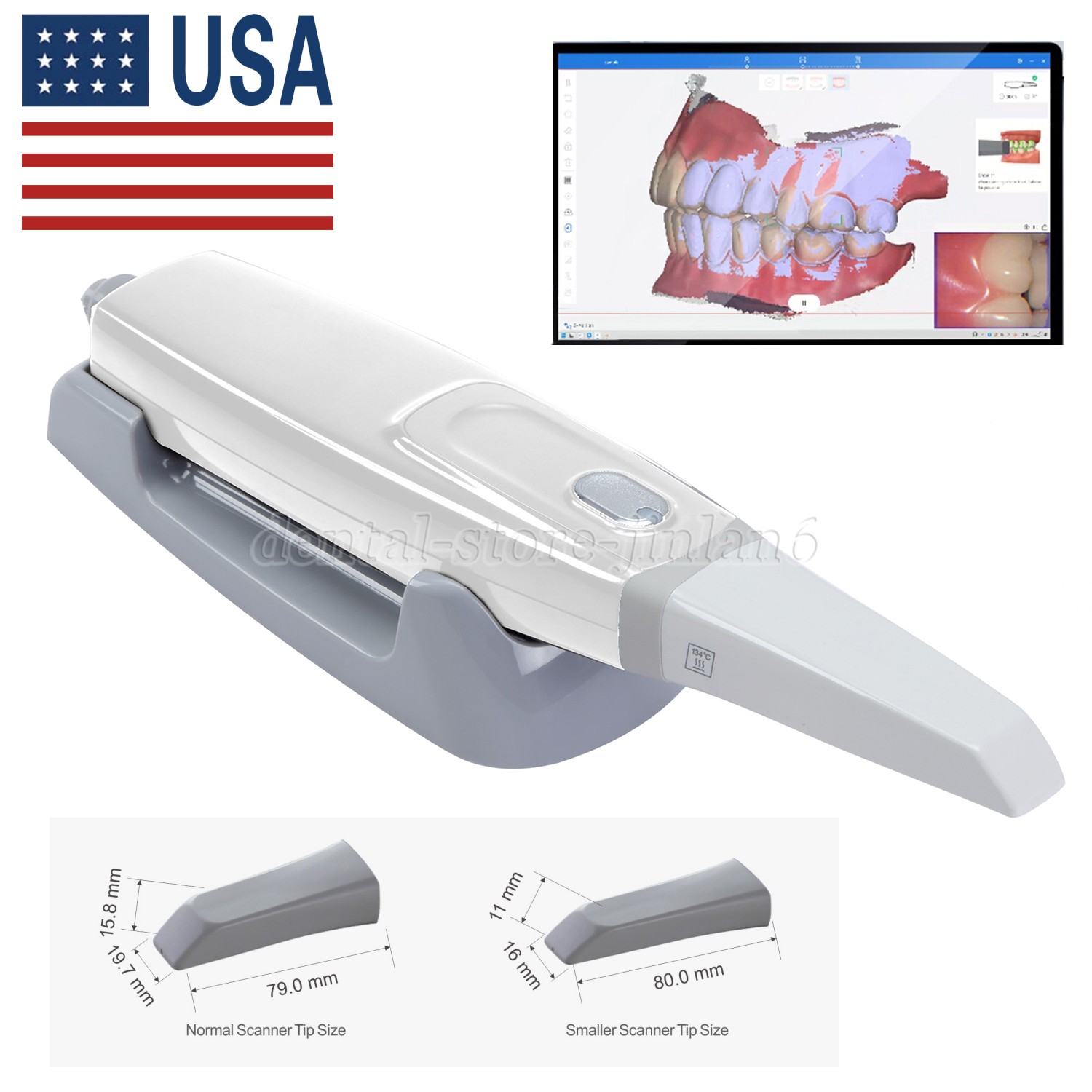 Factory Price 3D Oral Fast Speed Digital Dentist 3D Dental Intraoral Scanner