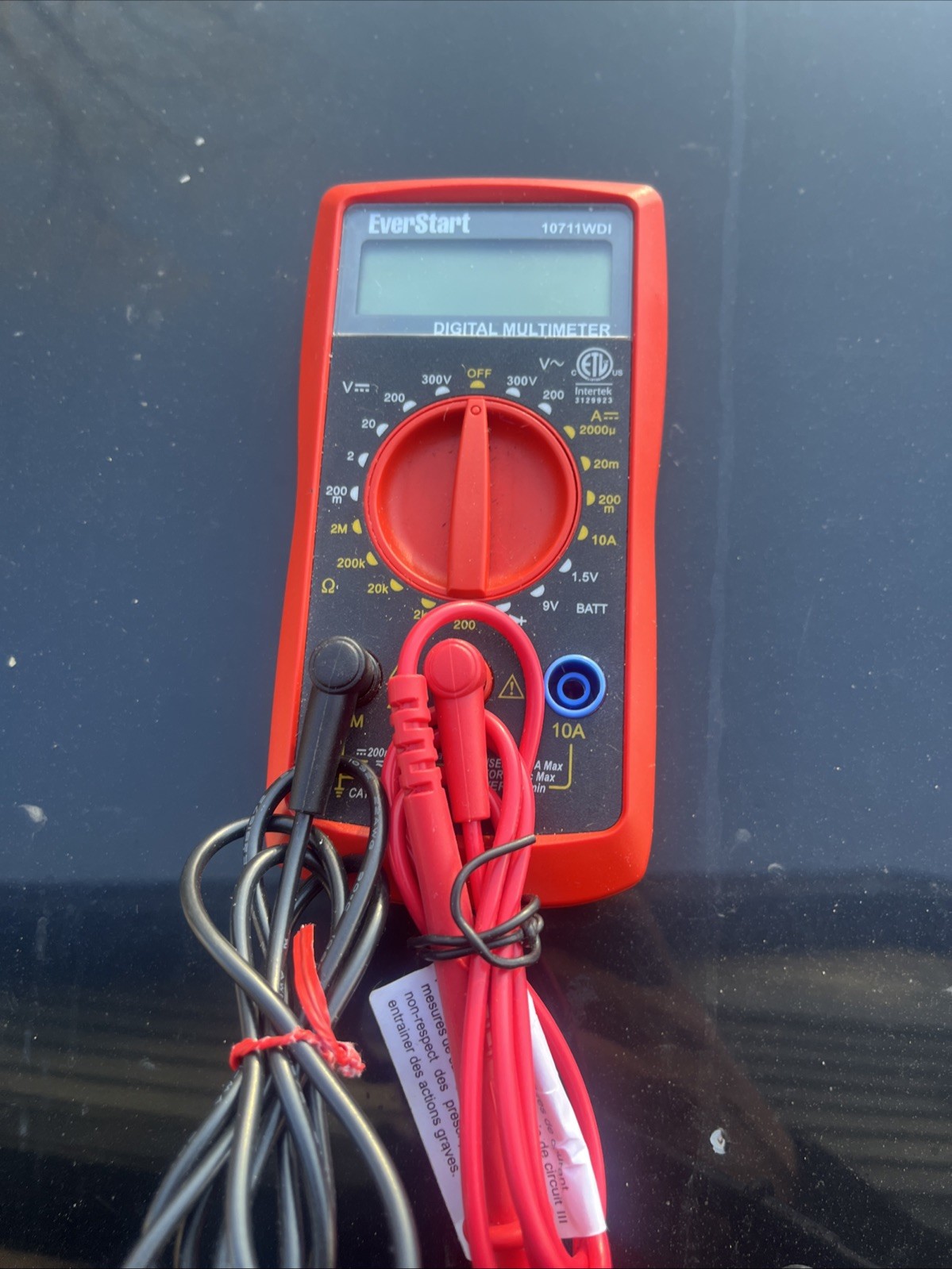 EverStart 7 Function 300V Digital Multimeter 10711WDI – NO LEADS