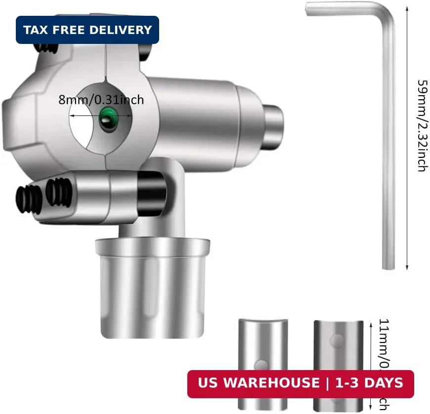 BPV-31 Bullet Piercing Valve Kit, 4Pcs BPV-31 Bullet Piercing Valve Line Tap 3 i