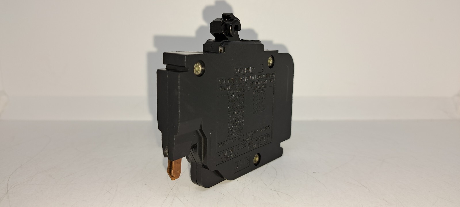 FEP NC120 20 Amp 1 Pole Stab-Lok FPE Type NC Breaker Federal Electric