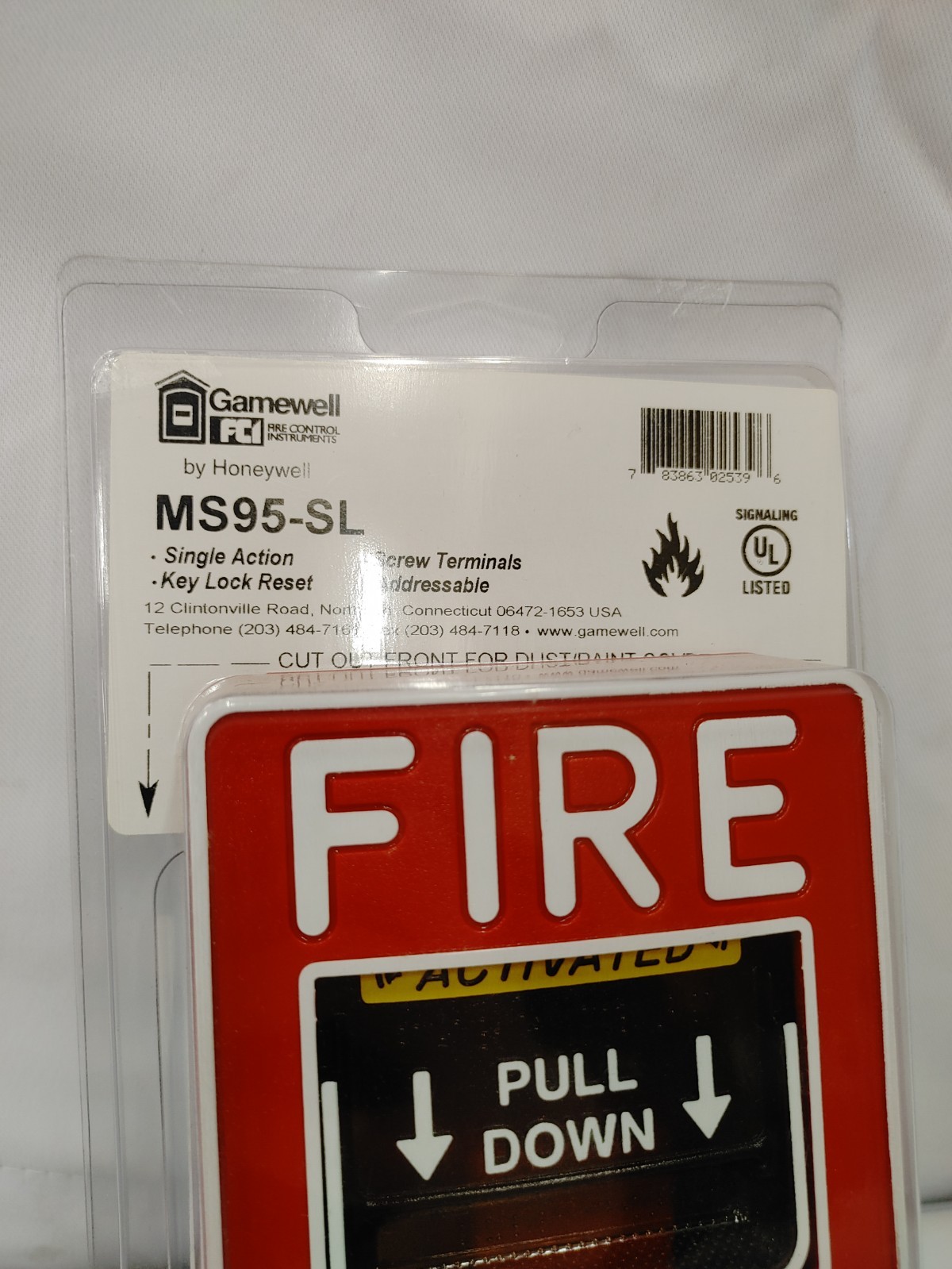 Gamewell MS95-SL Manual Pull Station