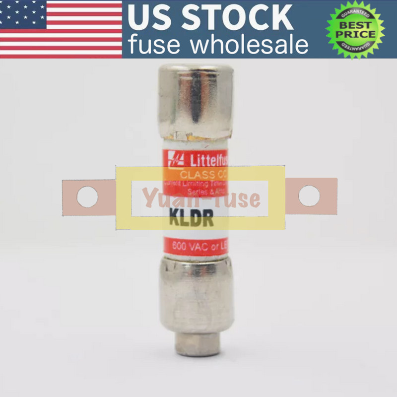 10PCS New Littelfuse KLDR-2 2A 600V Time-Delay Fuse