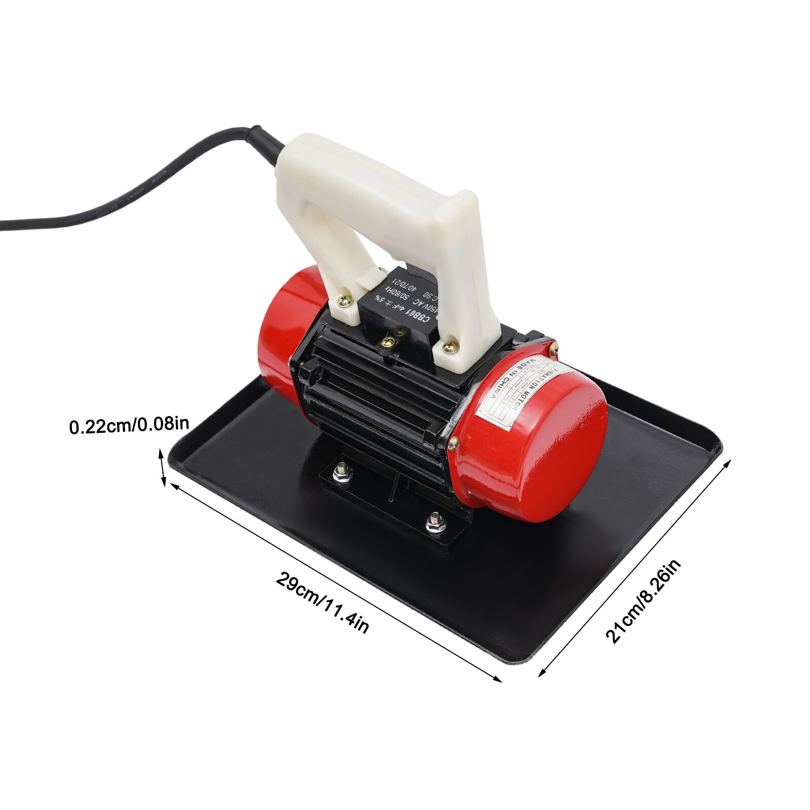 110V 370W Concrete Power Trowel 3500RPM 220LBS Force Cement Finisher US