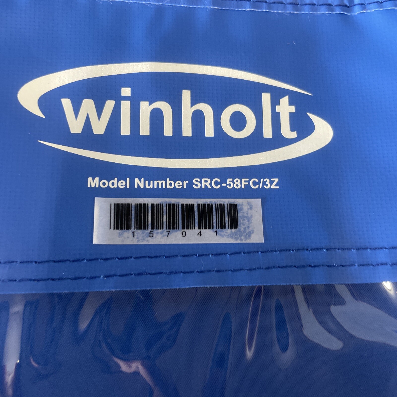 Win-Holt SRC-58FC/3Z Blue Vinyl Heavy Duty Freezer Rack Cover Only